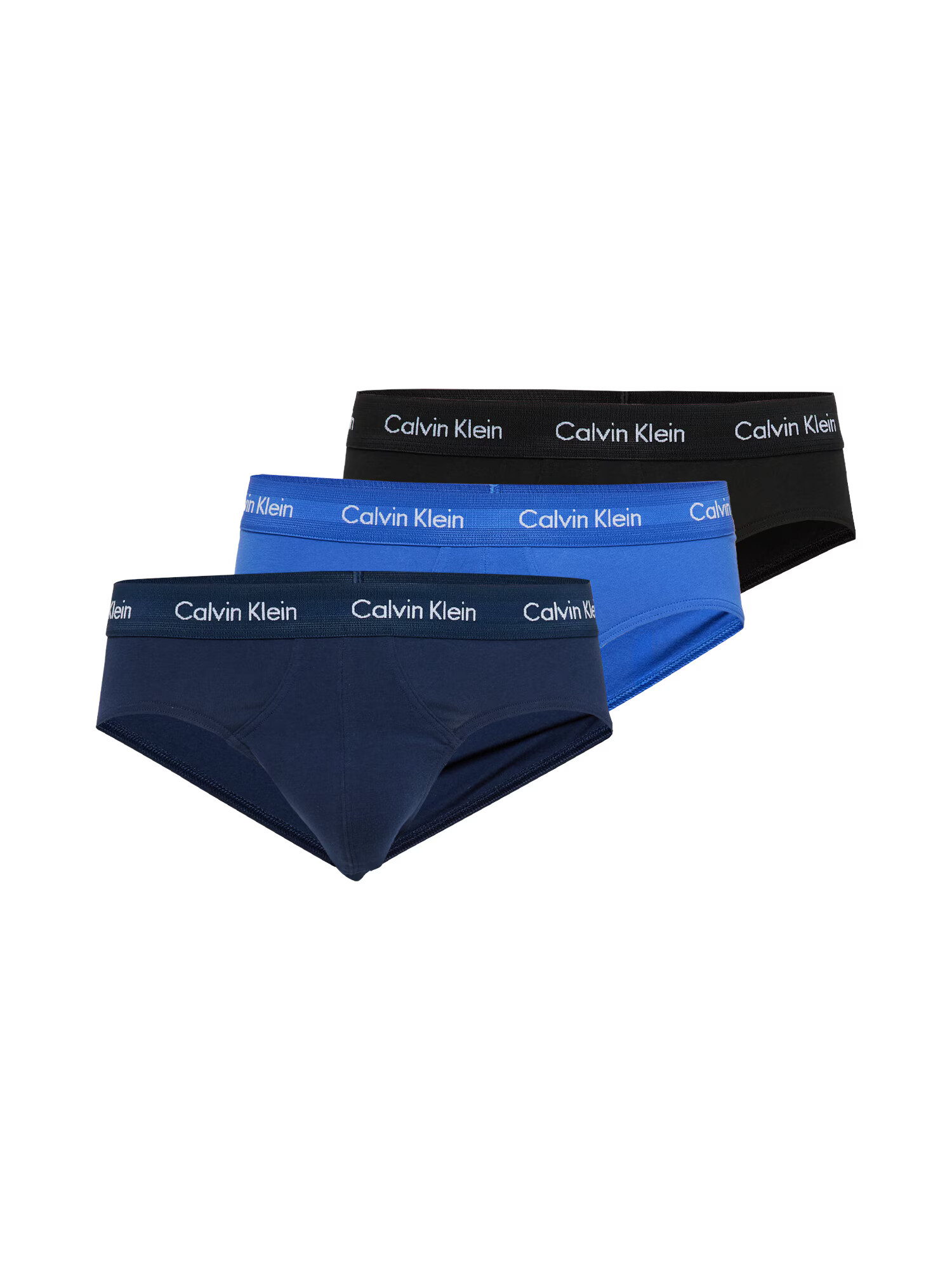 Calvin Klein Underwear Nohavičky modrá / námornícka modrá / čierna / biela - Pepit.sk