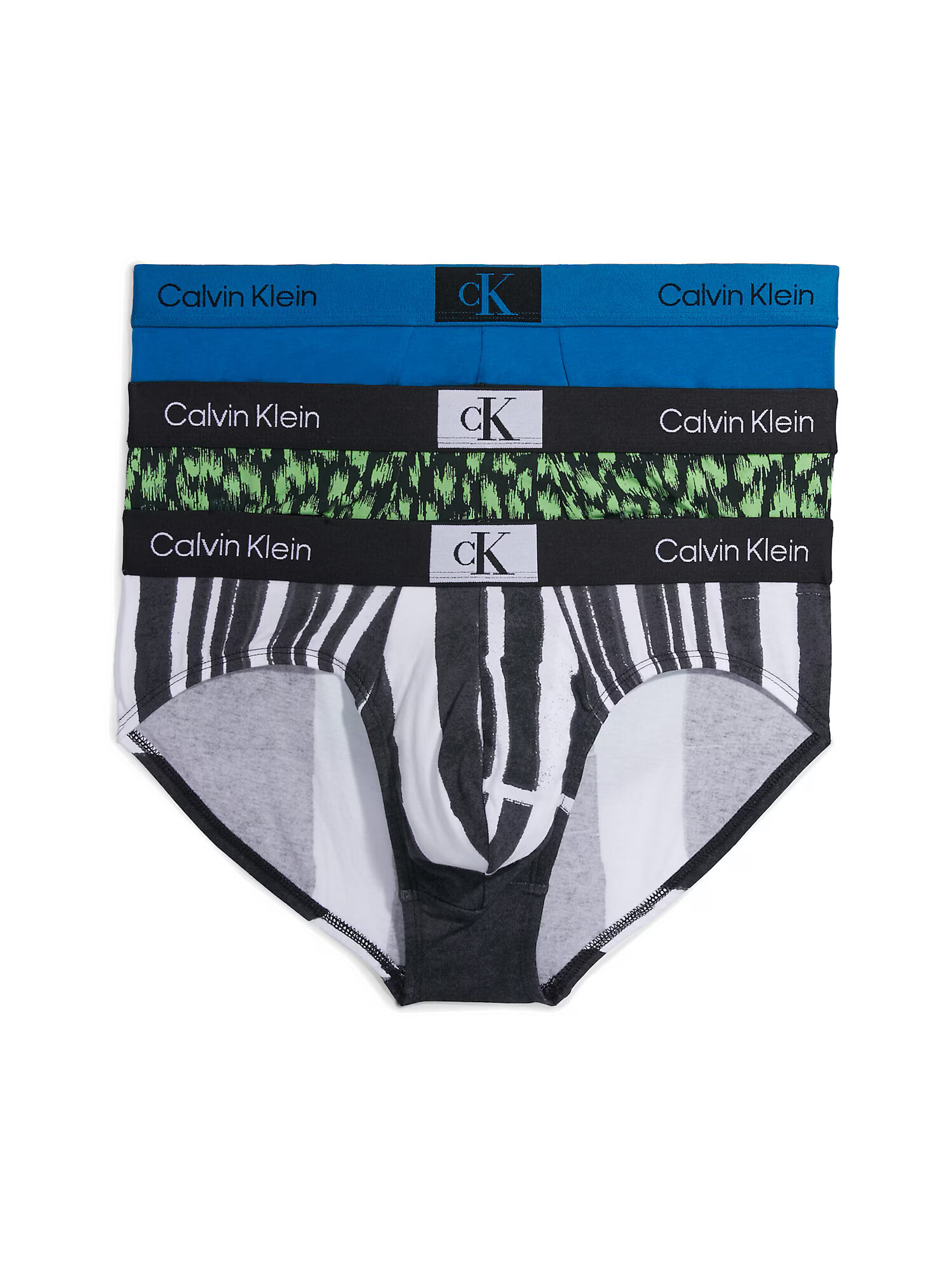 Calvin Klein Underwear Nohavičky modrá / zelená / čierna / biela - Pepit.sk