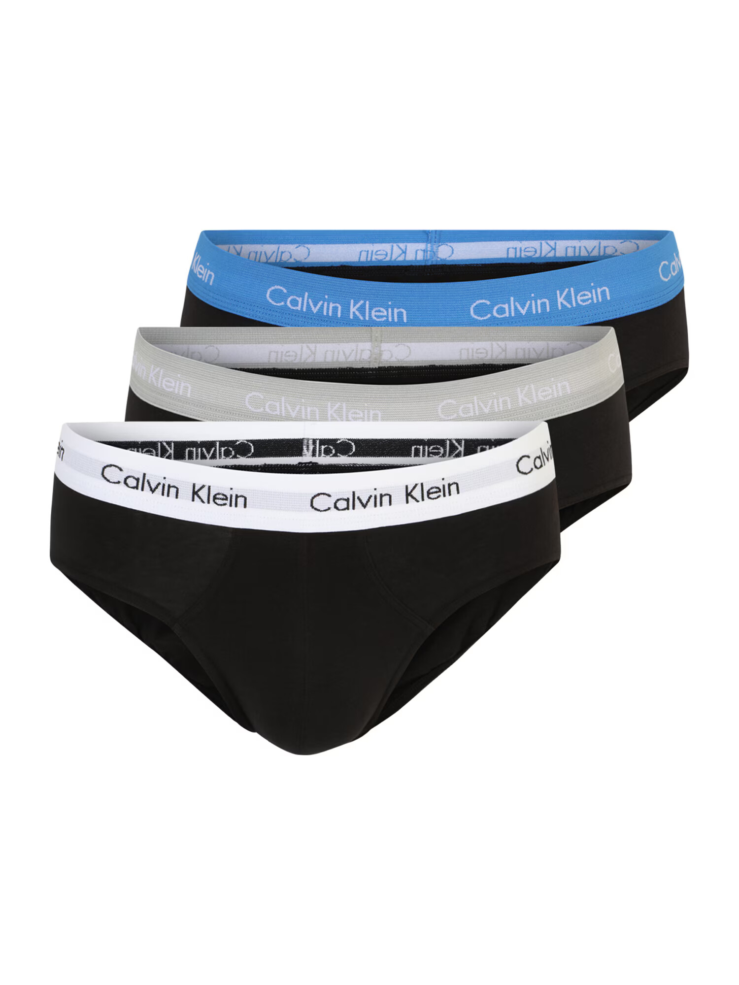 Calvin Klein Underwear Nohavičky nebesky modrá / sivá / čierna / biela - Pepit.sk