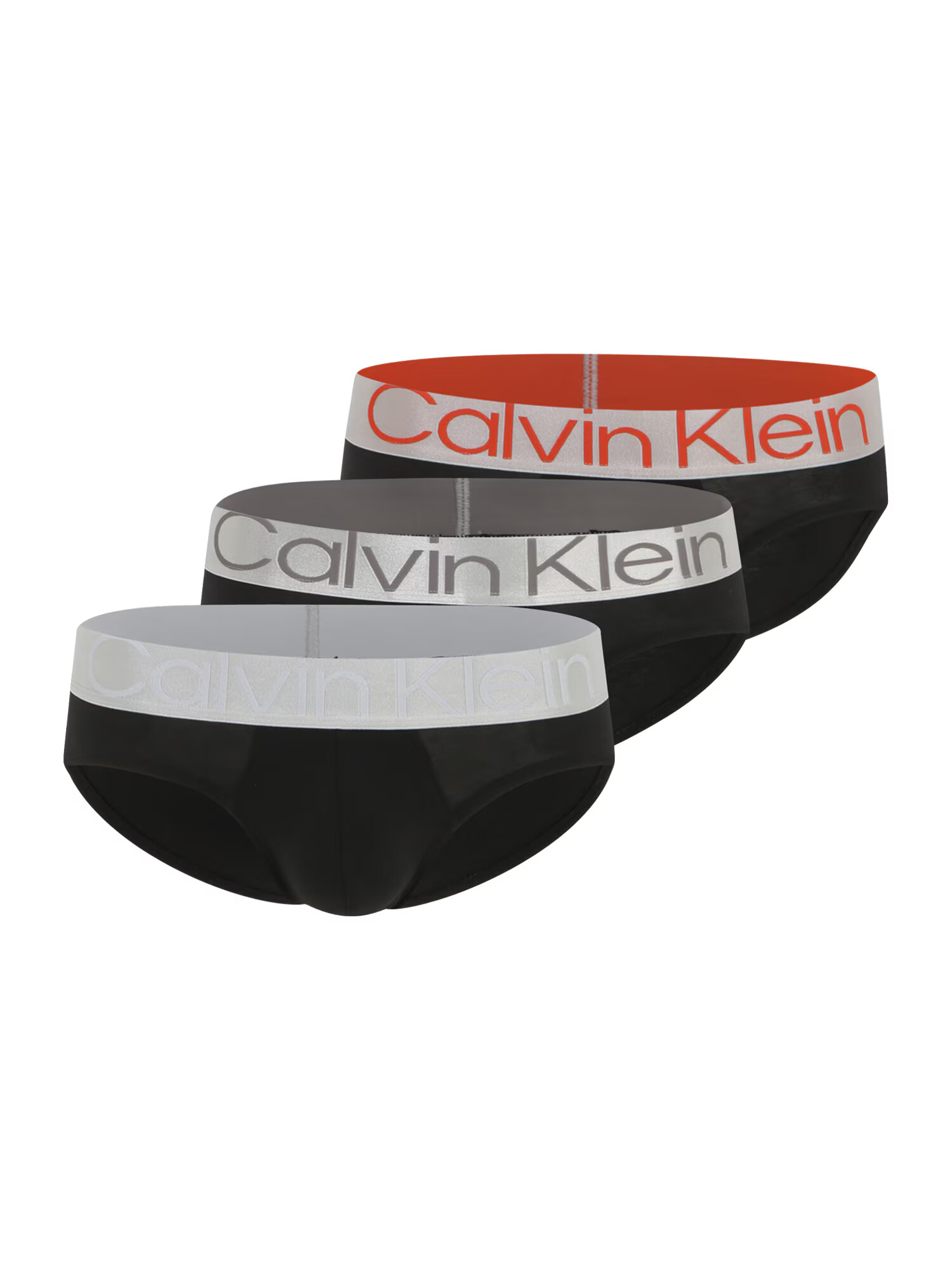 Calvin Klein Underwear Nohavičky sivá / červená / čierna - Pepit.sk