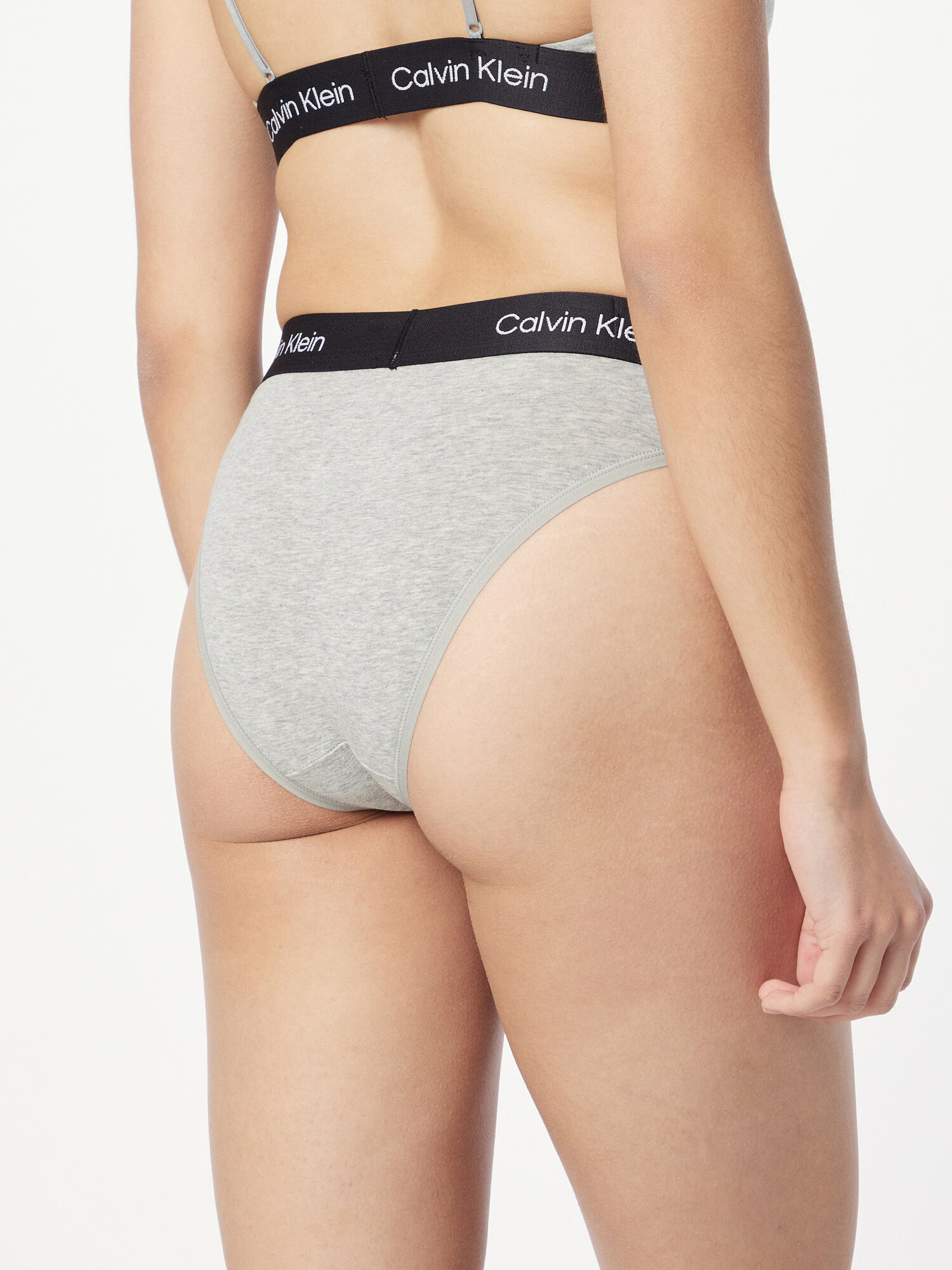 Calvin Klein Underwear Nohavičky sivá melírovaná / čierna / šedobiela - Pepit.sk