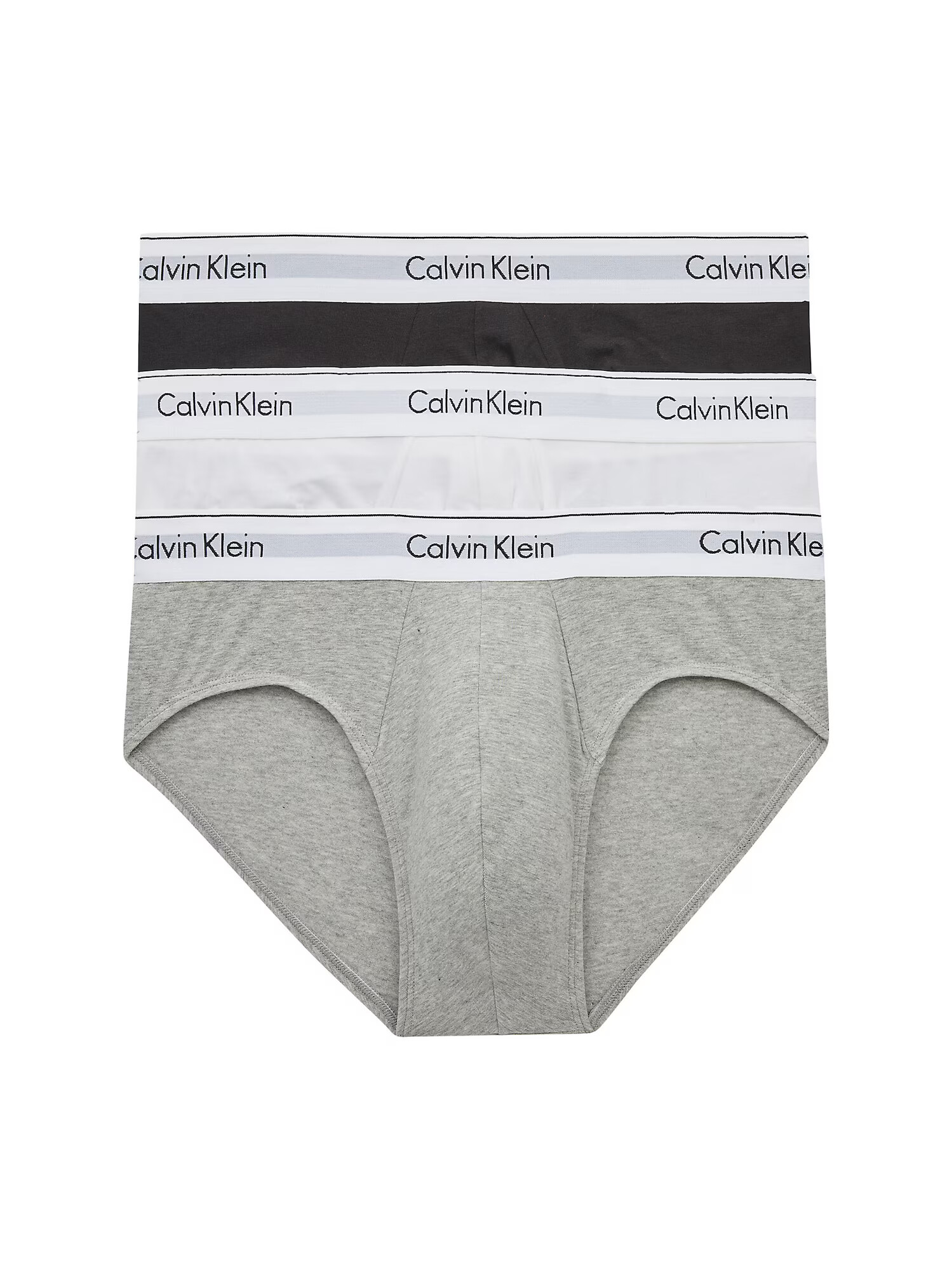 Calvin Klein Underwear Nohavičky sivá melírovaná / čierna / biela - Pepit.sk