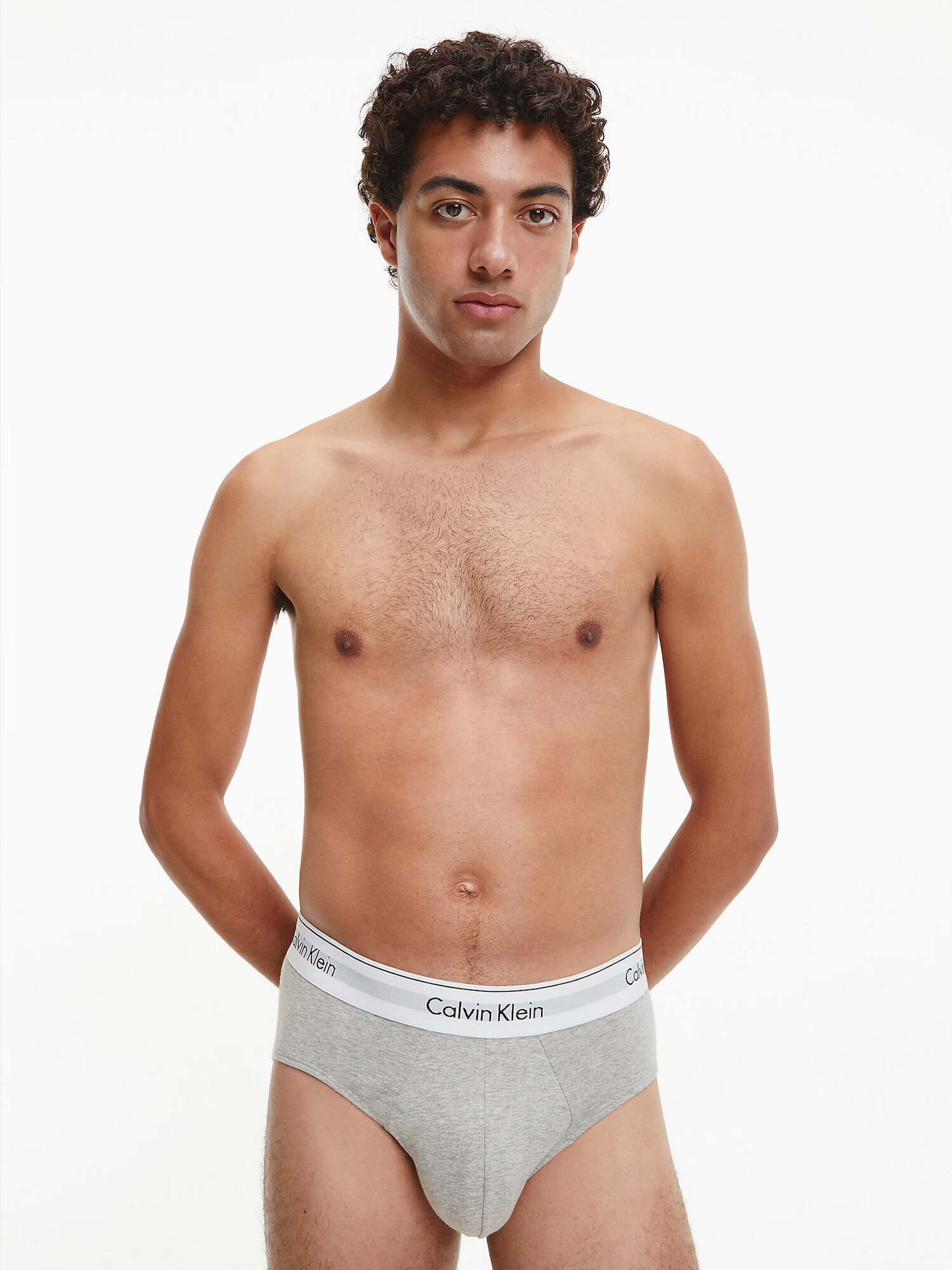 Calvin Klein Underwear Nohavičky sivá melírovaná / čierna / biela - Pepit.sk