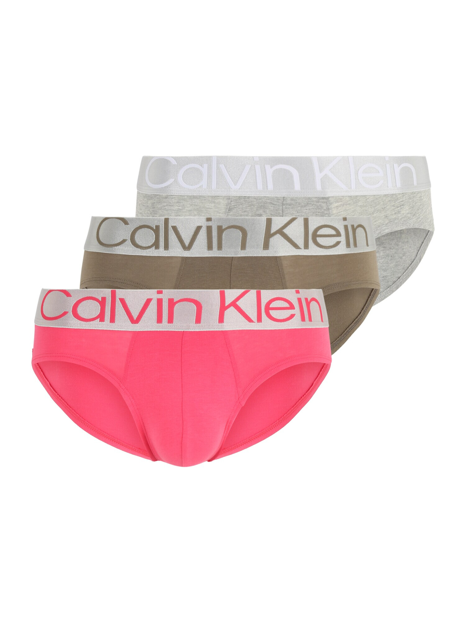 Calvin Klein Underwear Nohavičky sivá / olivová / ružová / biela - Pepit.sk