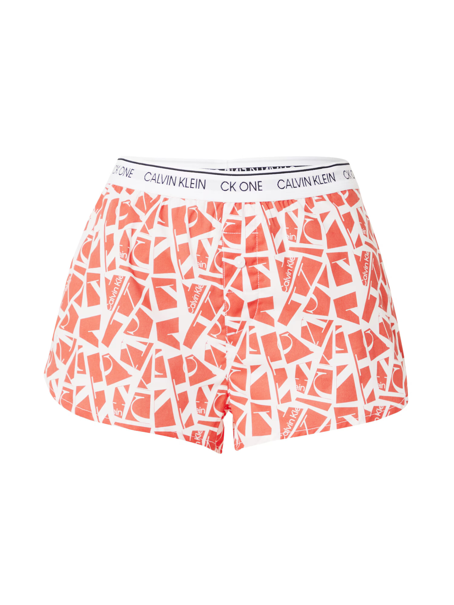 Calvin Klein Underwear Pyžamové nohavice oranžová / čierna / biela - Pepit.sk