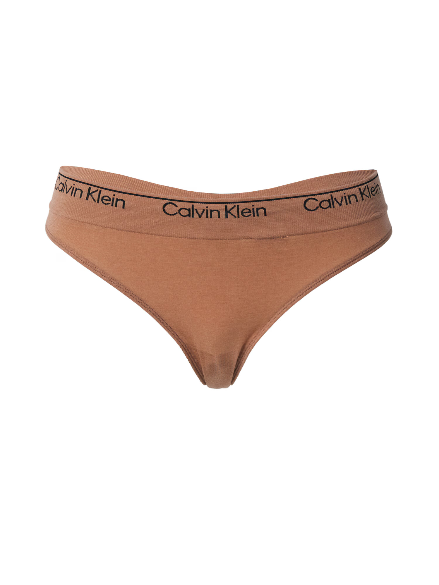 Calvin Klein Underwear Tangá kapučíno / čierna - Pepit.sk