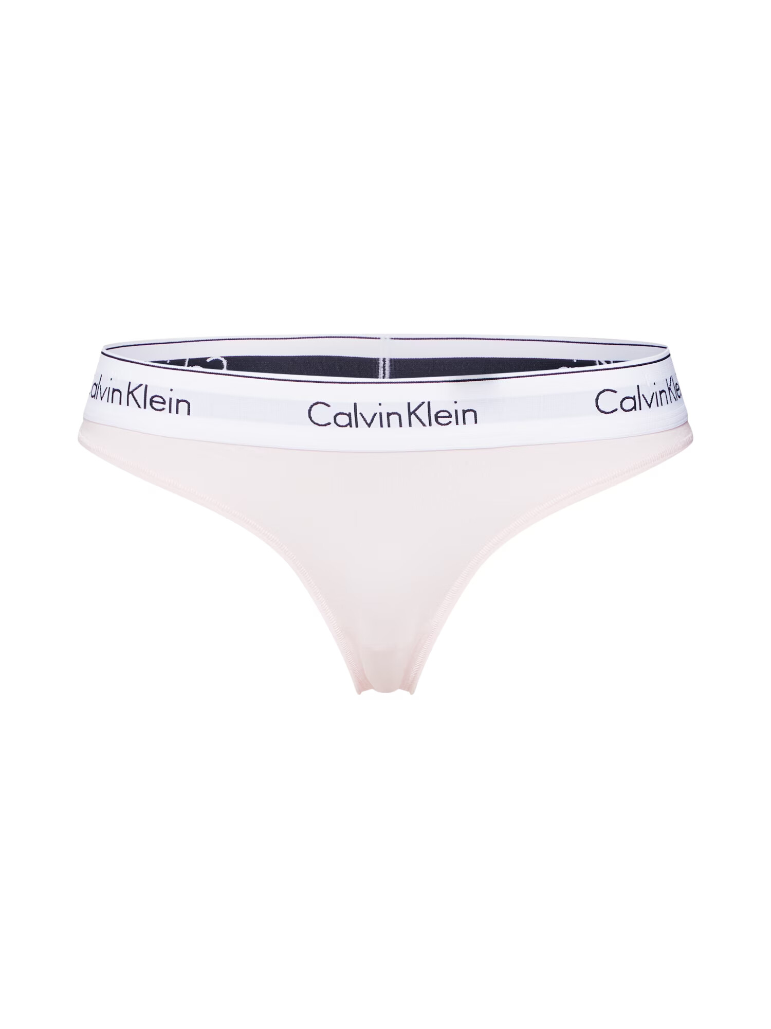 Calvin Klein Underwear Tangá 'Nymphs' púdrová / čierna / biela - Pepit.sk