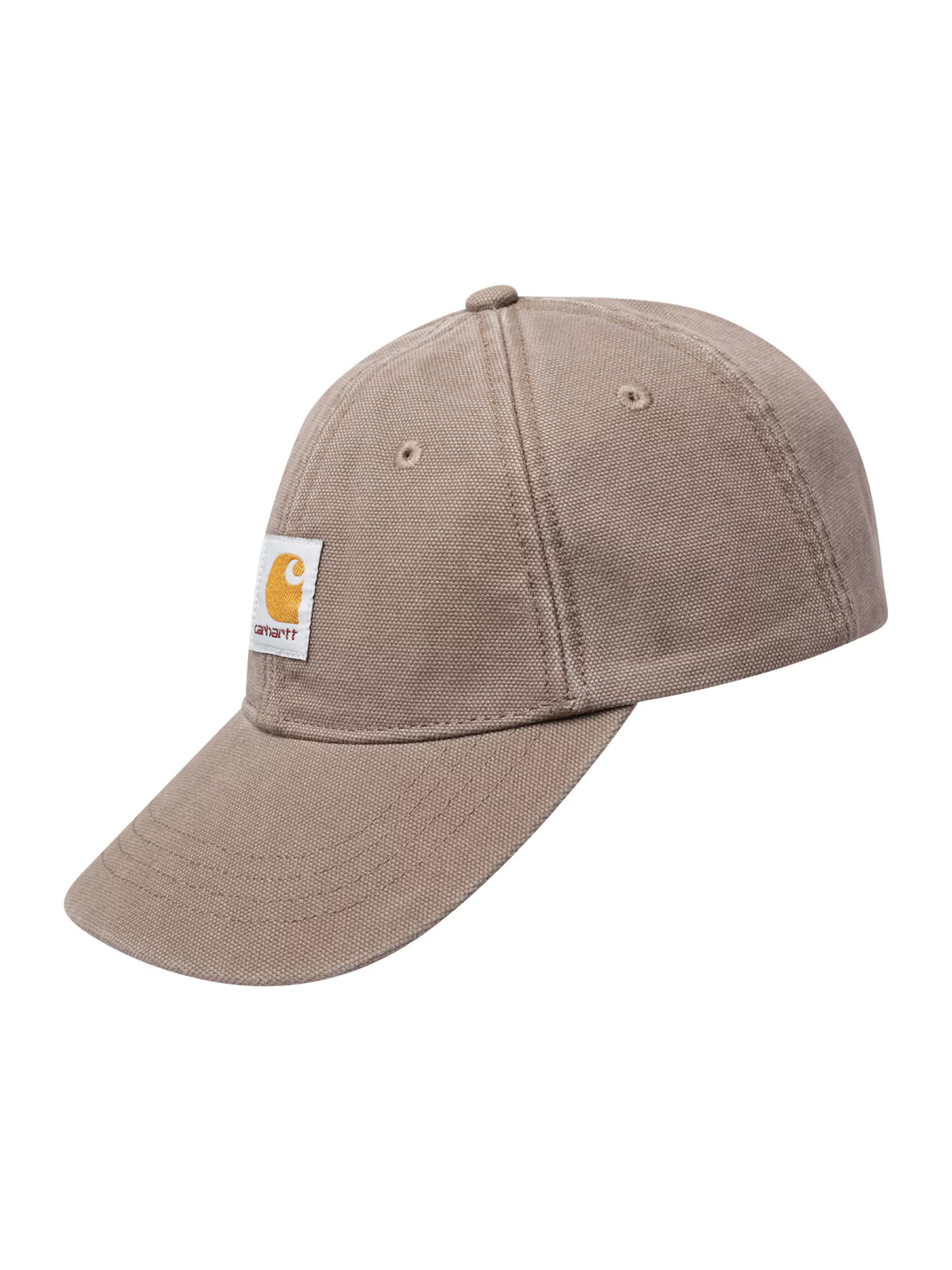 Carhartt WIP Čiapka 'Dune' svetlohnedá / šafránová / biela - Pepit.sk