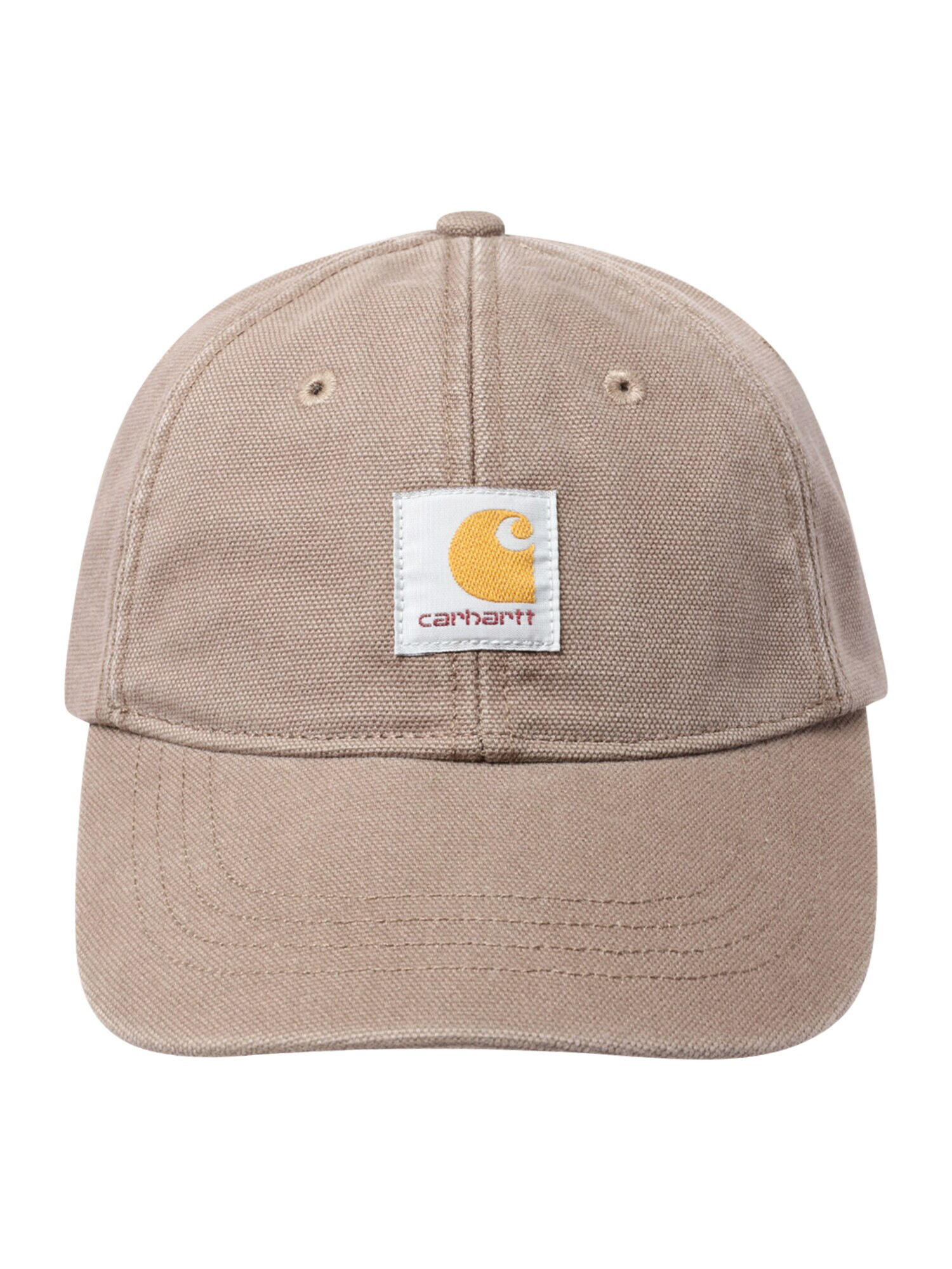 Carhartt WIP Čiapka 'Dune' svetlohnedá / šafránová / biela - Pepit.sk