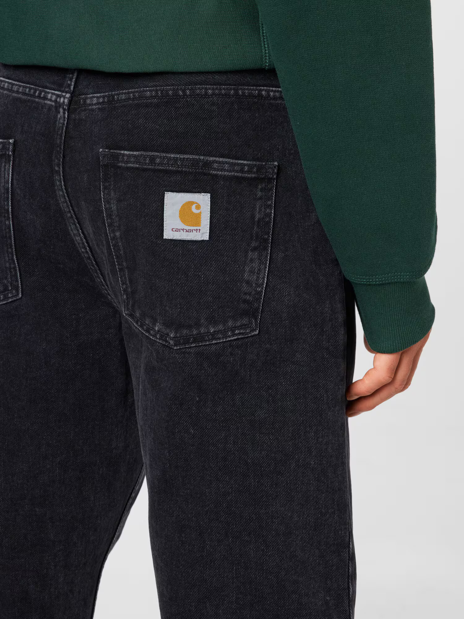 Carhartt WIP Džínsy 'Newel' čierny denim - Pepit.sk