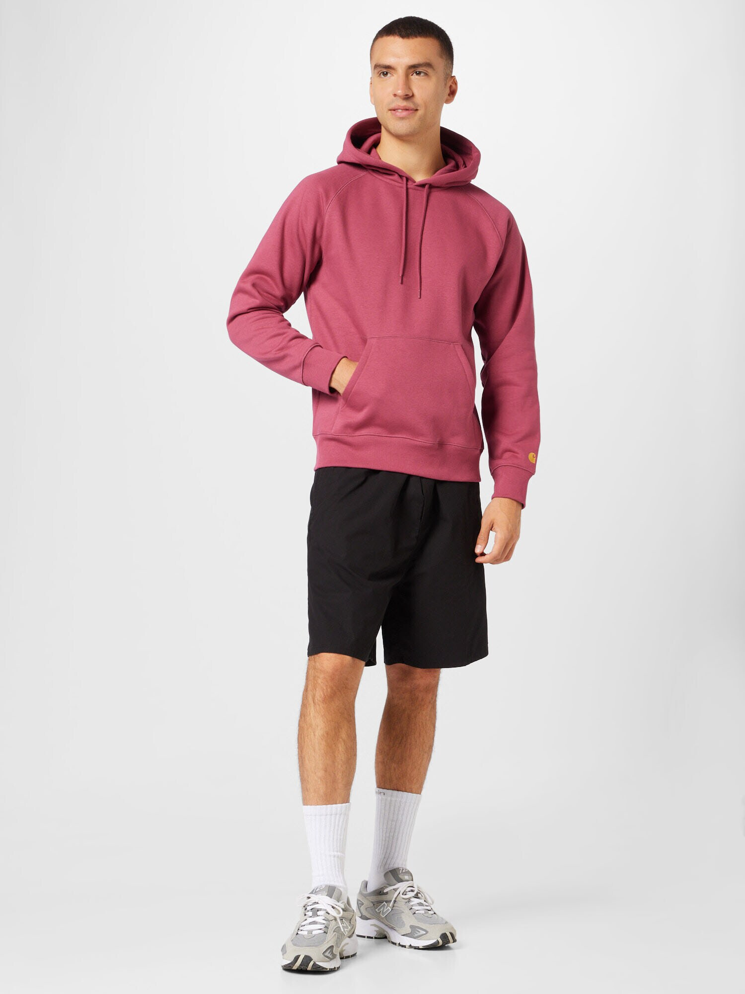 Carhartt WIP Mikina 'Chase' zlatá / fuksia - Pepit.sk