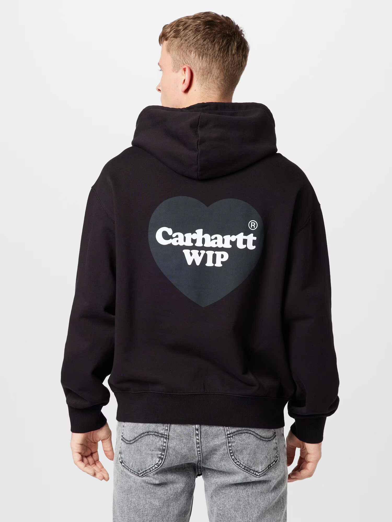 Carhartt WIP Mikina čierna / biela - Pepit.sk