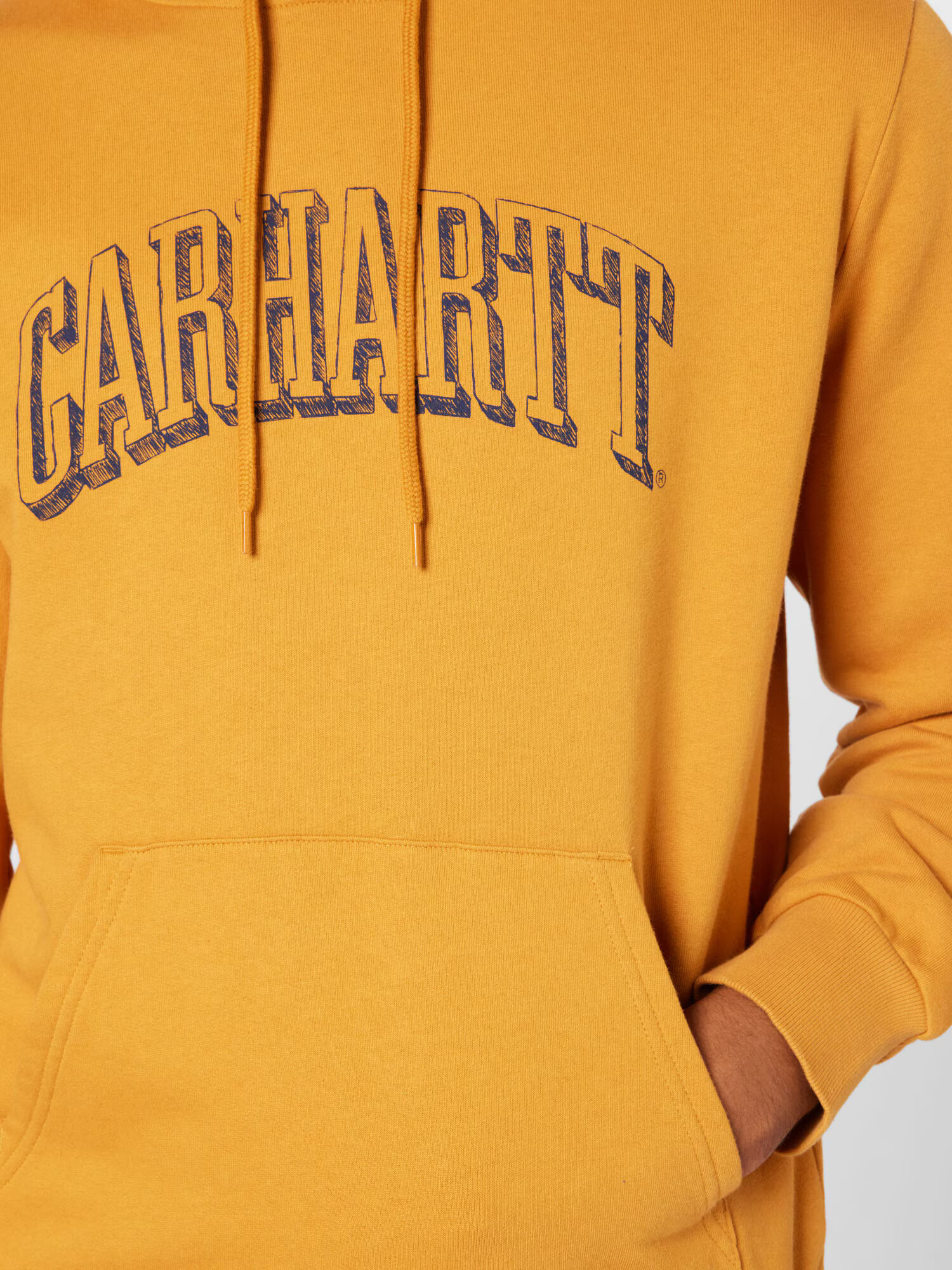 Carhartt WIP Mikina námornícka modrá / zlatá žltá - Pepit.sk