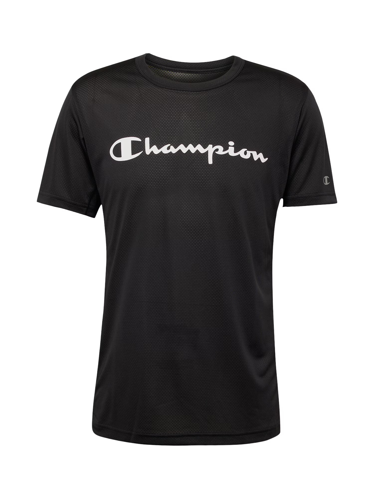 Champion Authentic Athletic Apparel Funkčné tričko čierna / biela - Pepit.sk