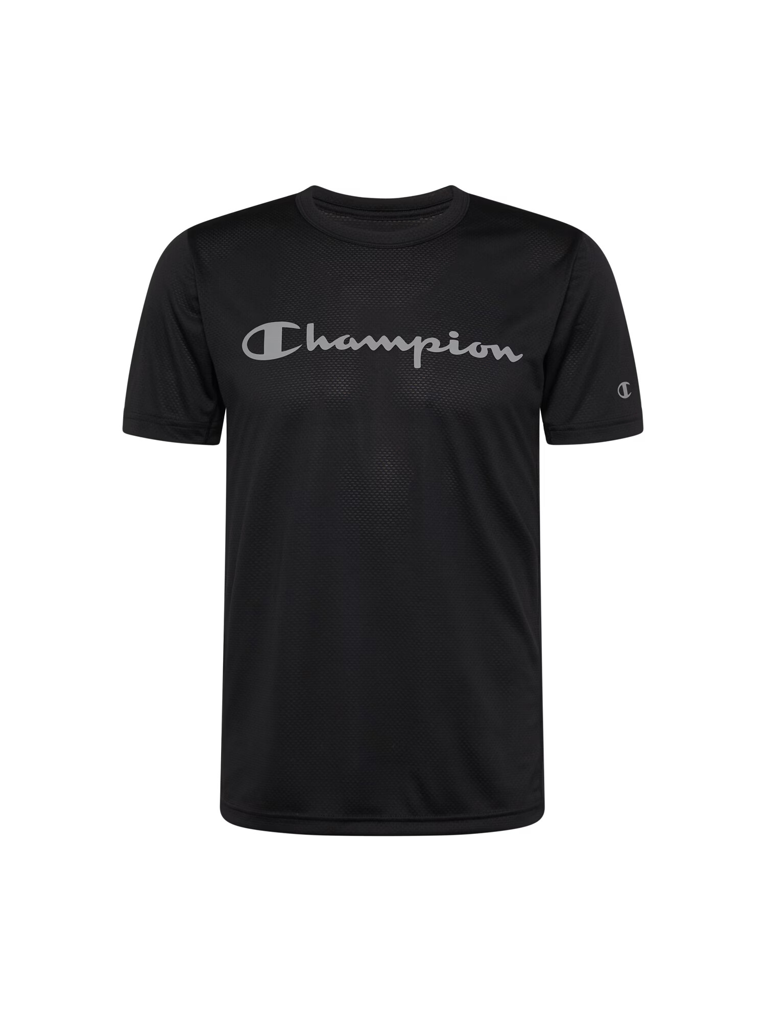 Champion Authentic Athletic Apparel Funkčné tričko svetlosivá / čierna - Pepit.sk