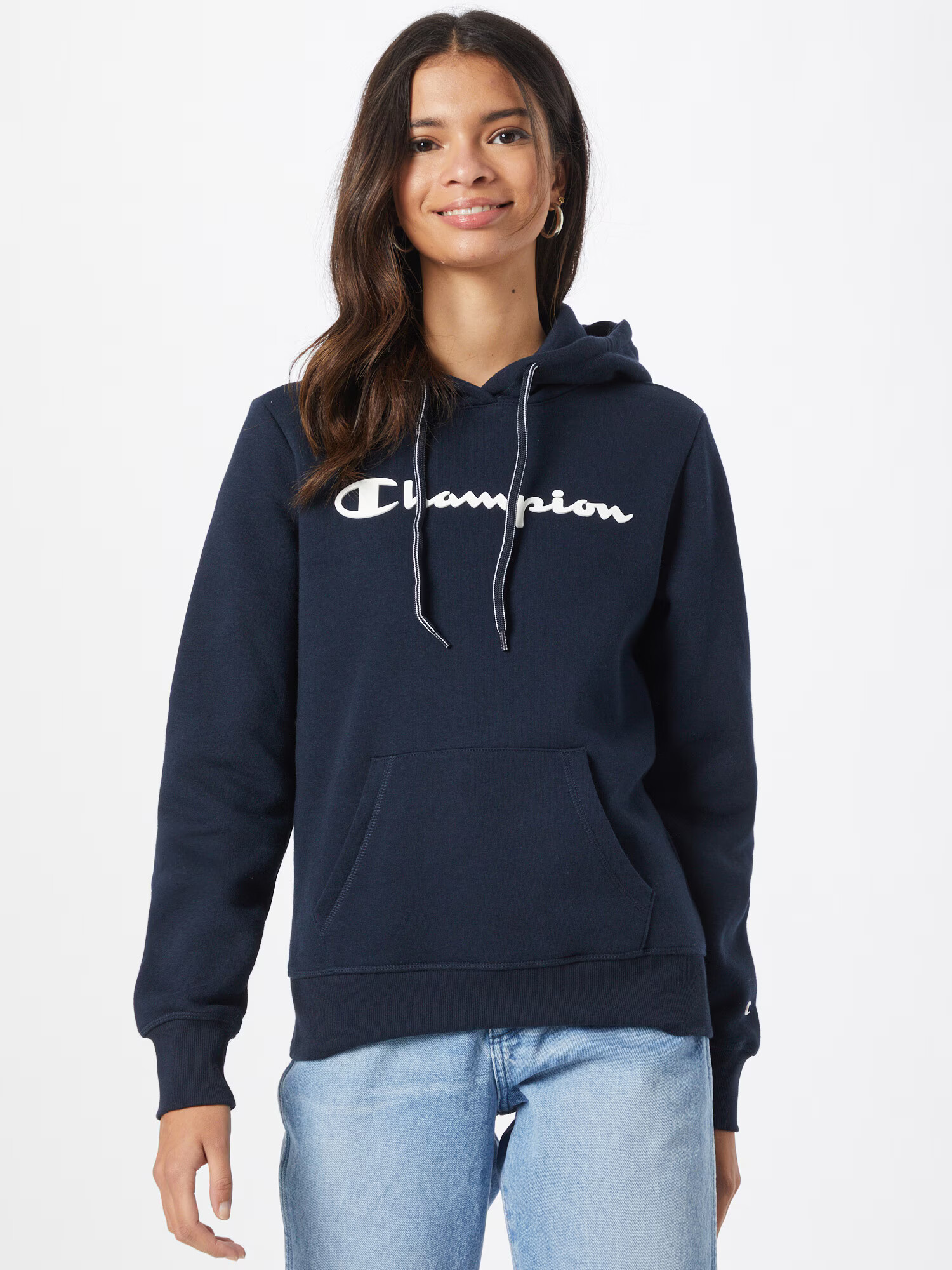 Champion Authentic Athletic Apparel Mikina námornícka modrá / biela - Pepit.sk