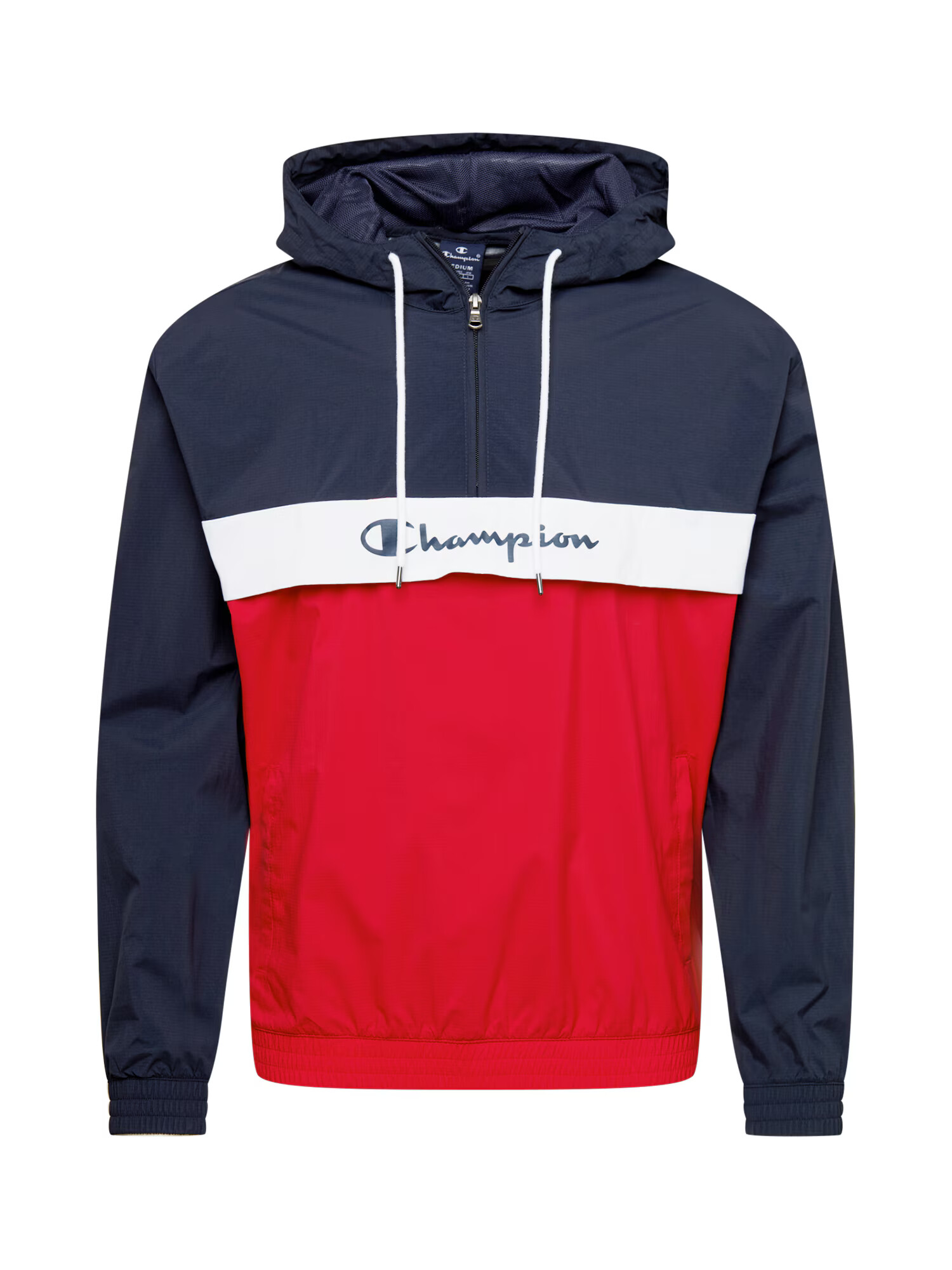 Champion Authentic Athletic Apparel Prechodná bunda tmavomodrá / červená / biela - Pepit.sk