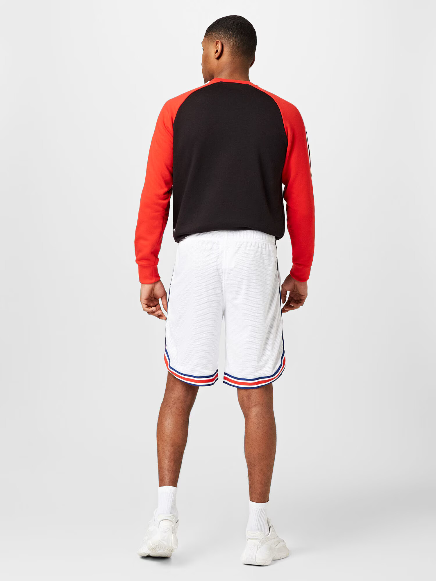 Champion Authentic Athletic Apparel Športové nohavice námornícka modrá / červená / šedobiela - Pepit.sk