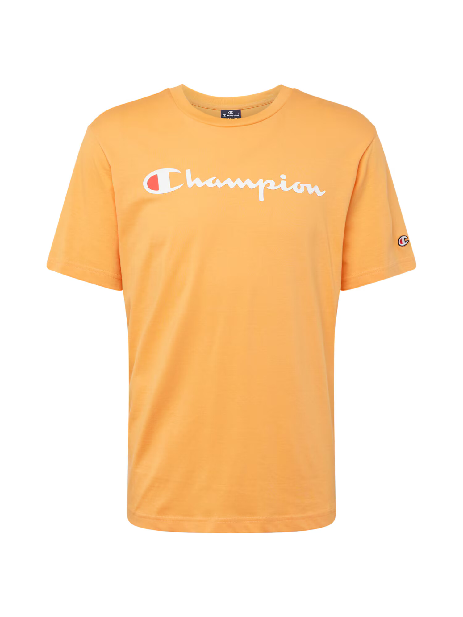 Champion Authentic Athletic Apparel Tričko 'Legacy American Classics' oranžová / červená / šedobiela - Pepit.sk