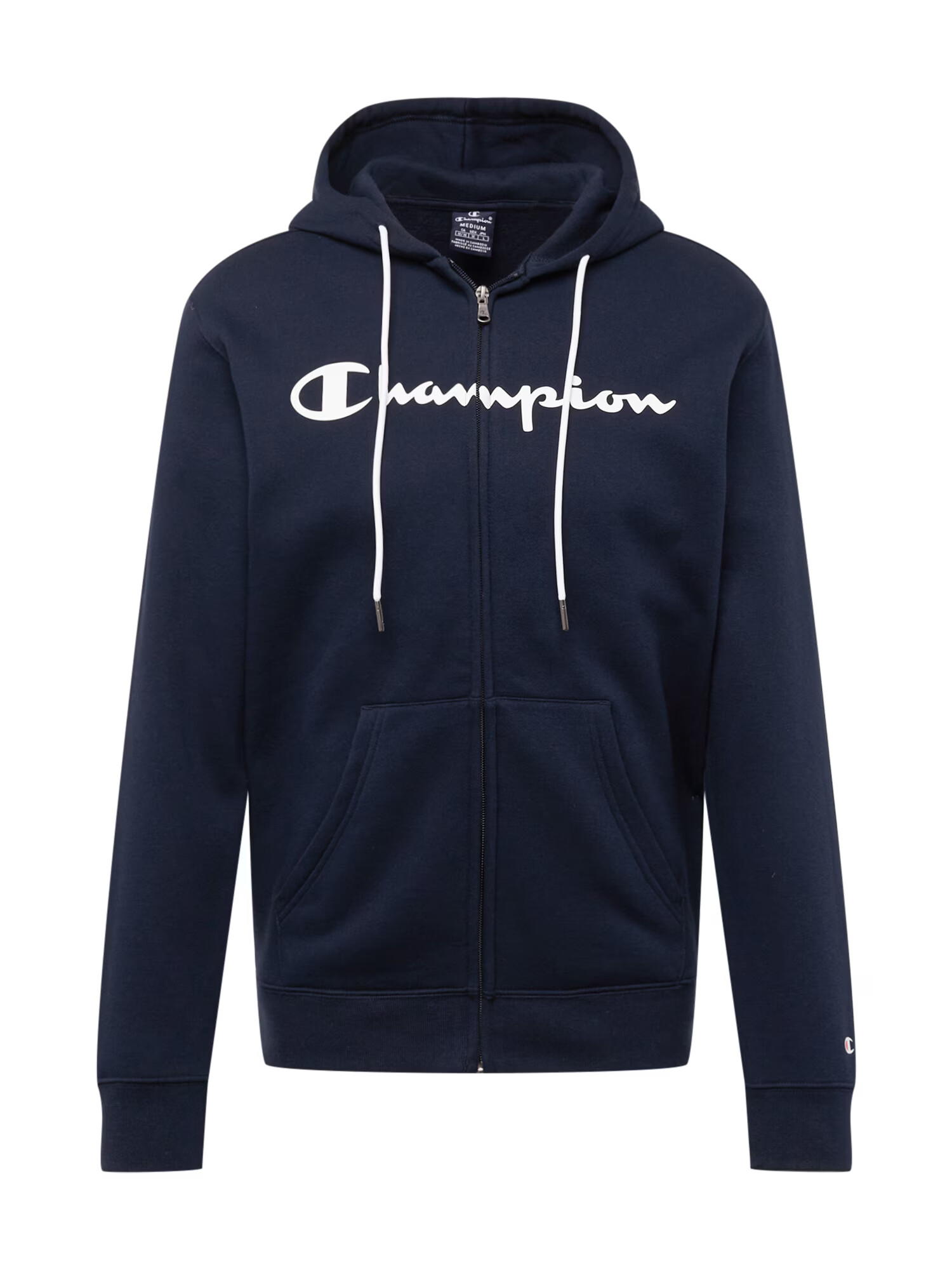 Champion Authentic Athletic Apparel Tepláková bunda námornícka modrá / biela - Pepit.sk