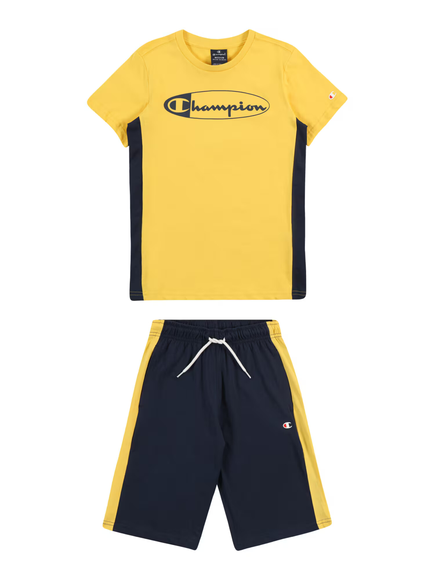 Champion Authentic Athletic Apparel Tréningový komplet karí / červená / čierna / biela - Pepit.sk