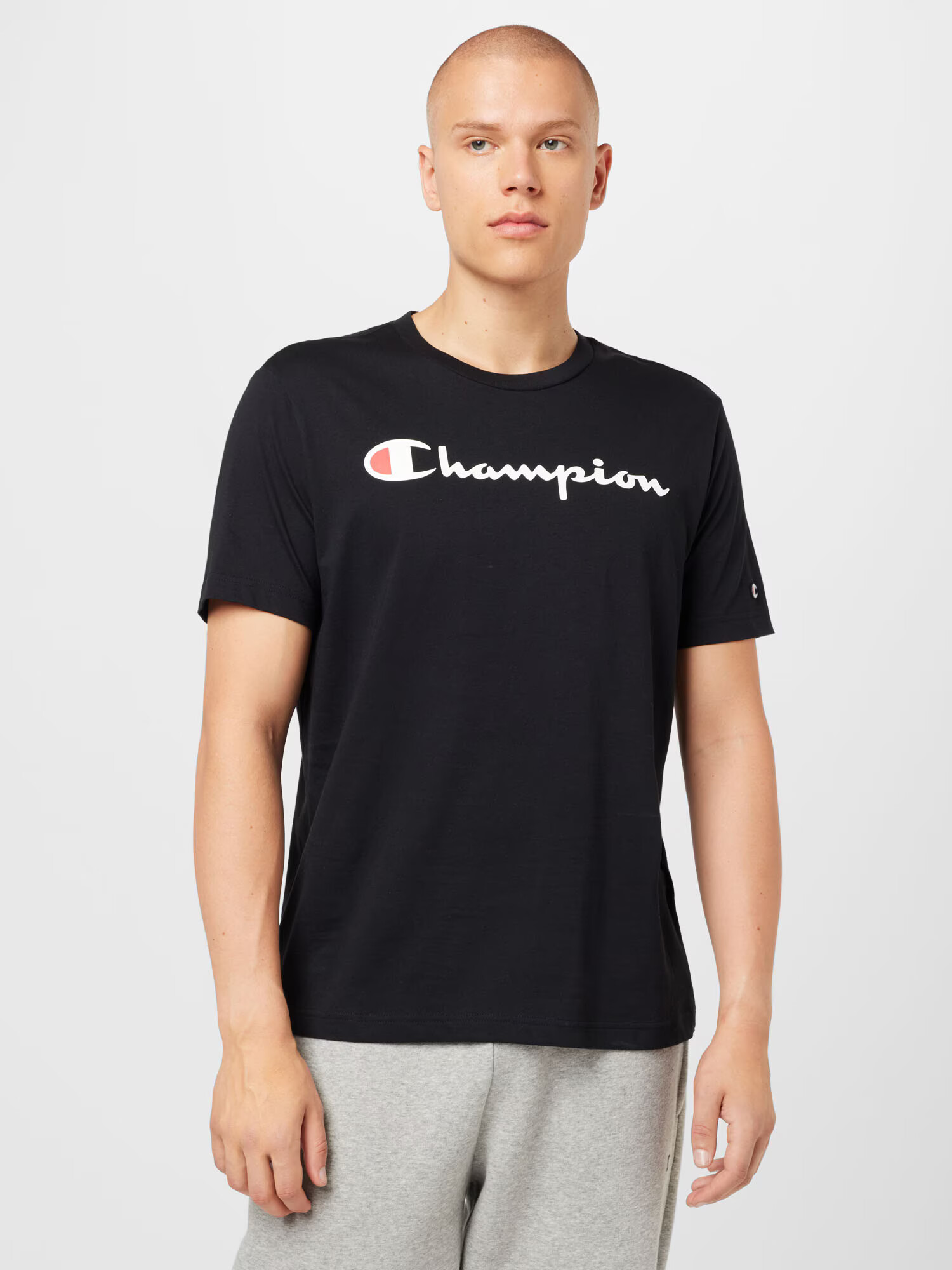 Champion Authentic Athletic Apparel Tričko červená / čierna / biela - Pepit.sk