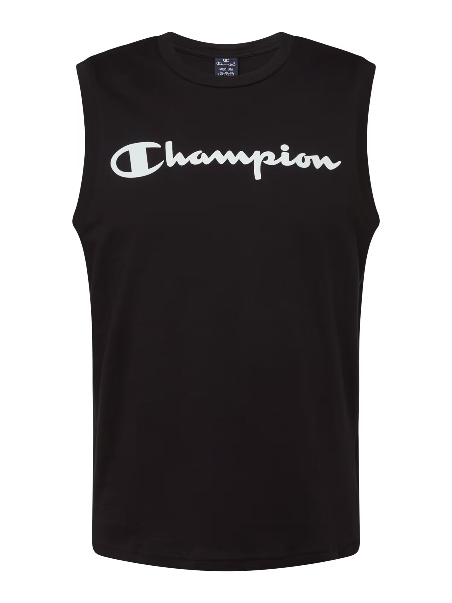 Champion Authentic Athletic Apparel Tričko čierna / biela - Pepit.sk