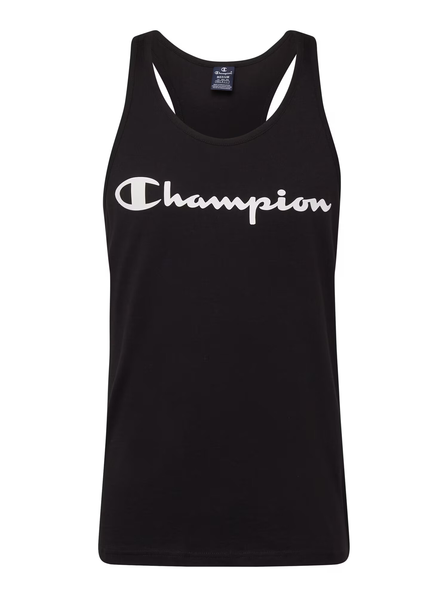 Champion Authentic Athletic Apparel Tričko čierna / biela - Pepit.sk