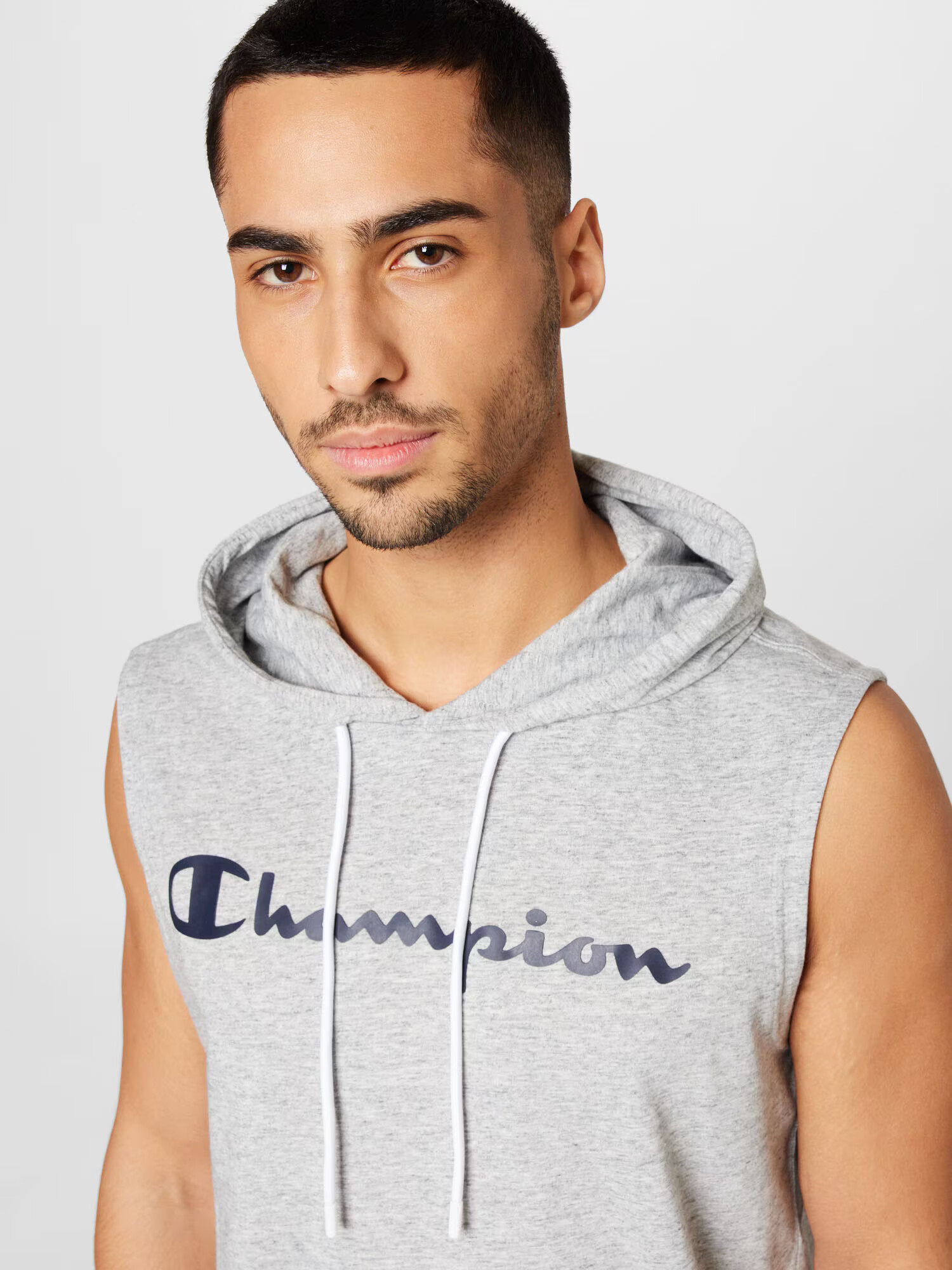 Champion Authentic Athletic Apparel Tričko enciánová / sivá melírovaná - Pepit.sk