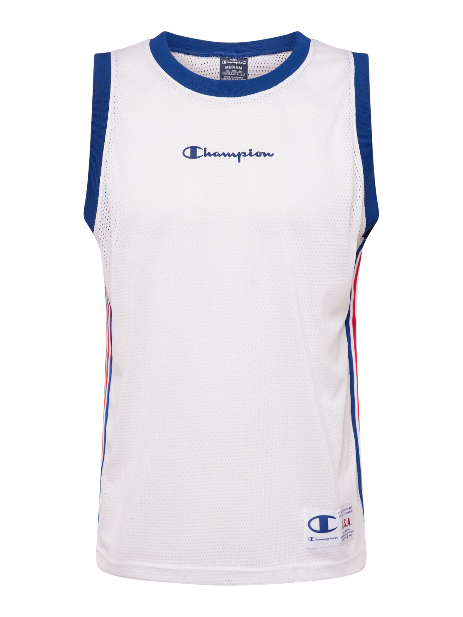 Champion Authentic Athletic Apparel Tričko kráľovská modrá / ohnivo červená / biela - Pepit.sk