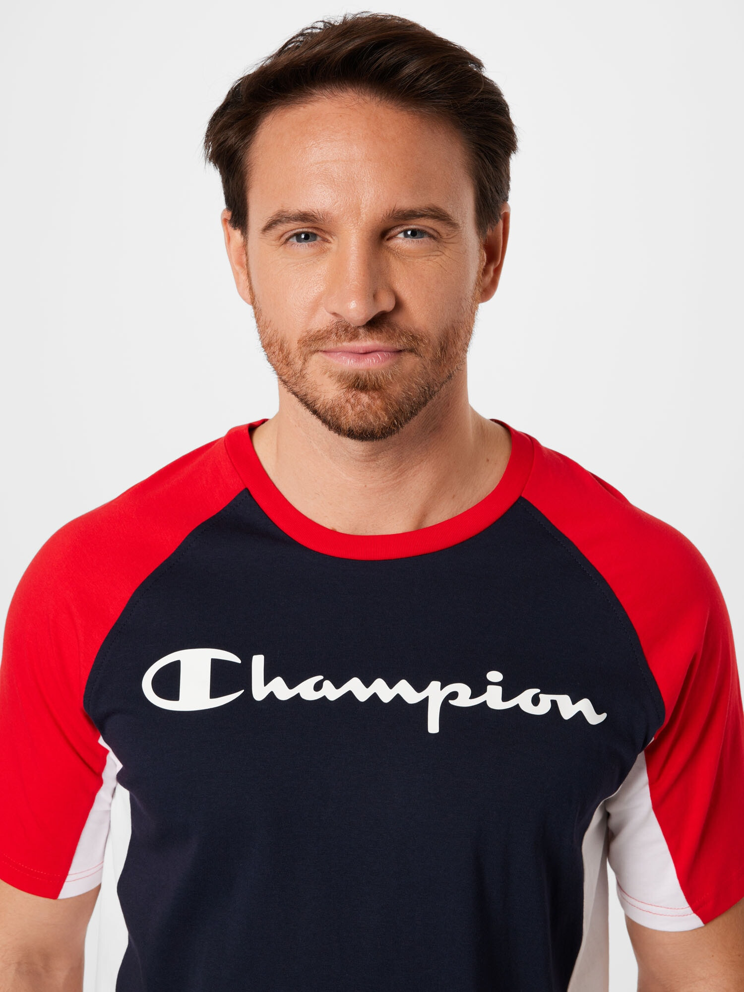 Champion Authentic Athletic Apparel Tričko námornícka modrá / červená / biela - Pepit.sk