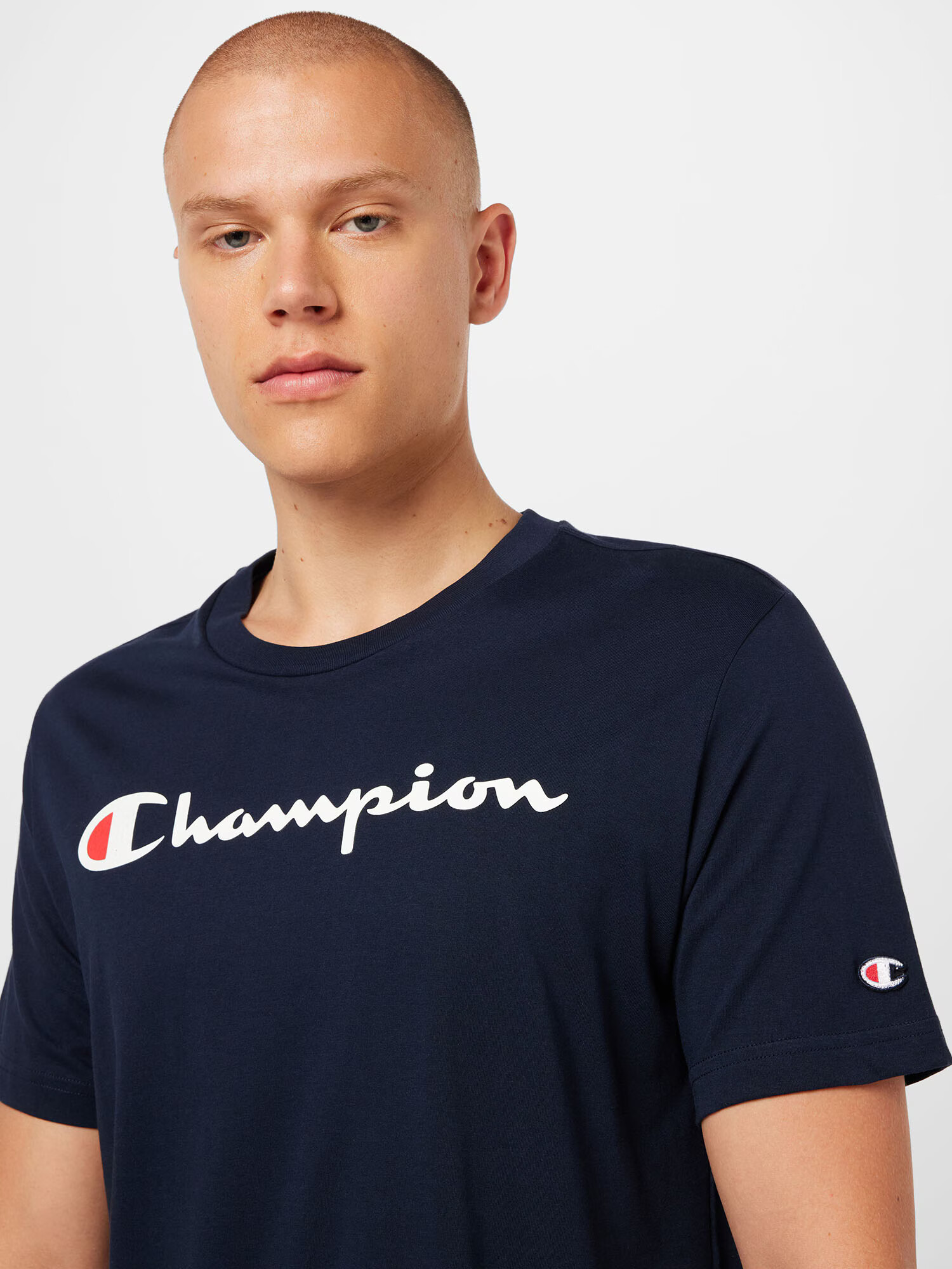 Champion Authentic Athletic Apparel Tričko námornícka modrá / červená / biela - Pepit.sk