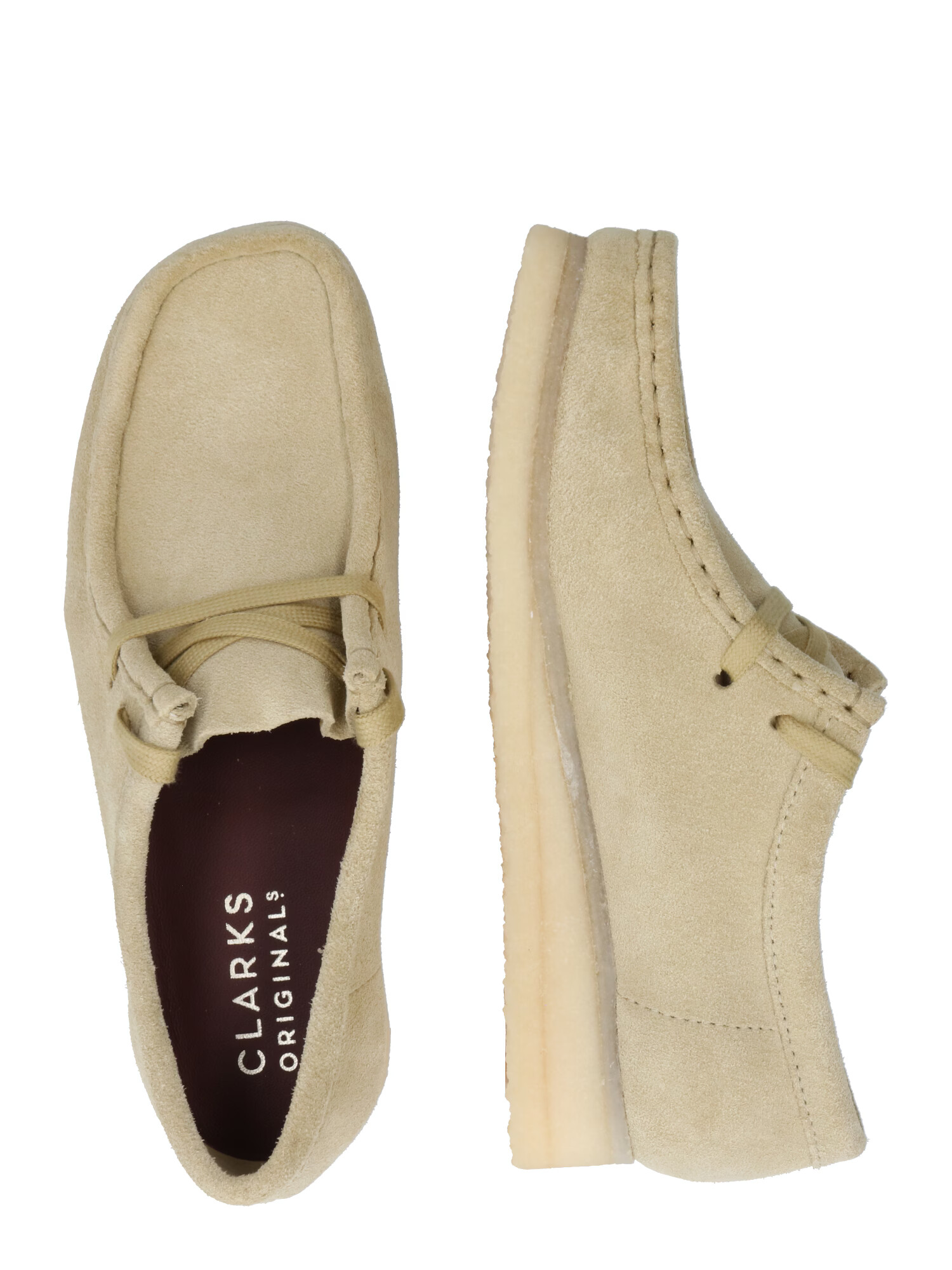 Clarks Originals Mokasíny 'Wallabee' béžová - Pepit.sk