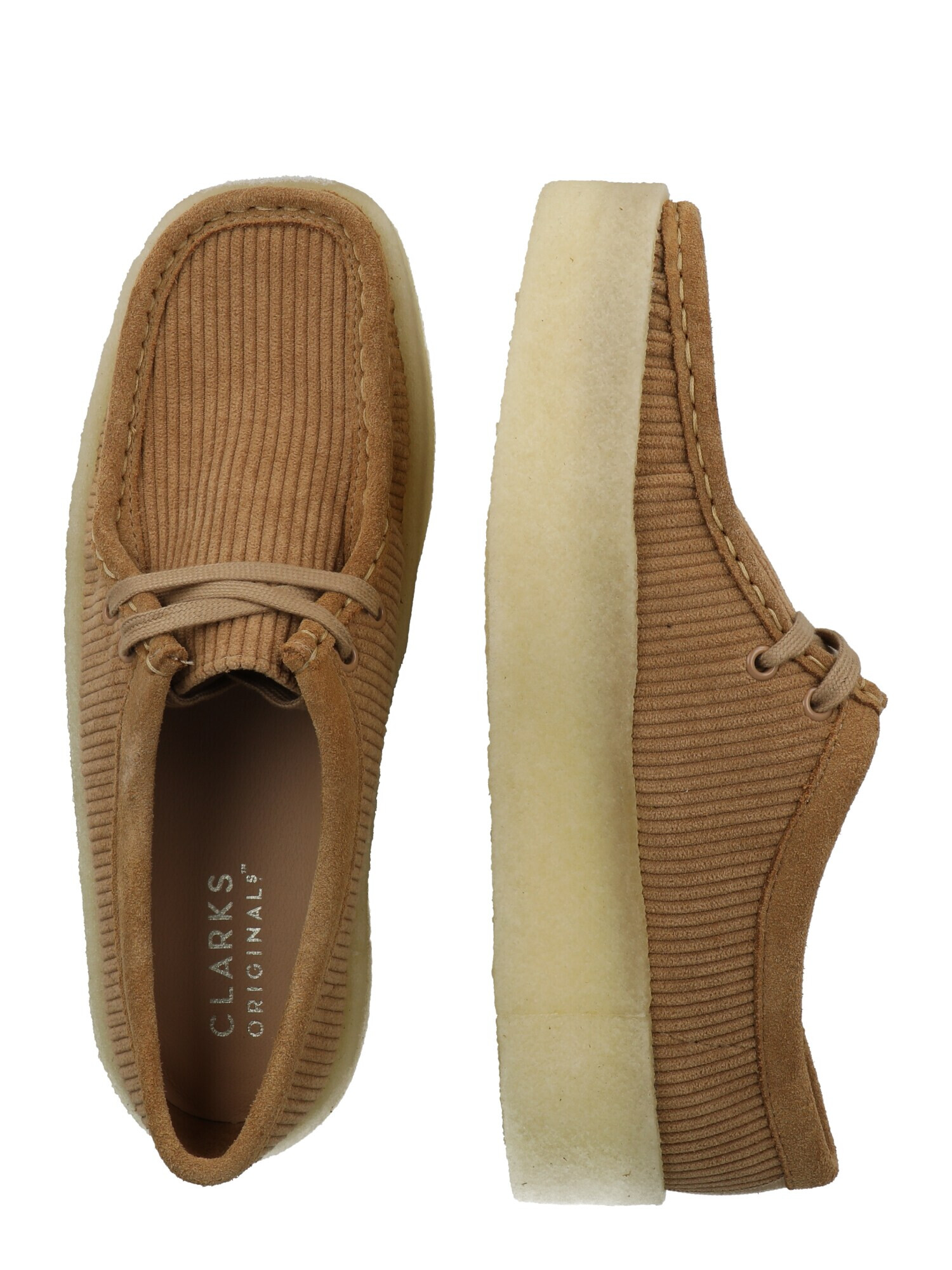 Clarks Originals Šnurovacie topánky 'Wallabee Cup' svetlohnedá - Pepit.sk