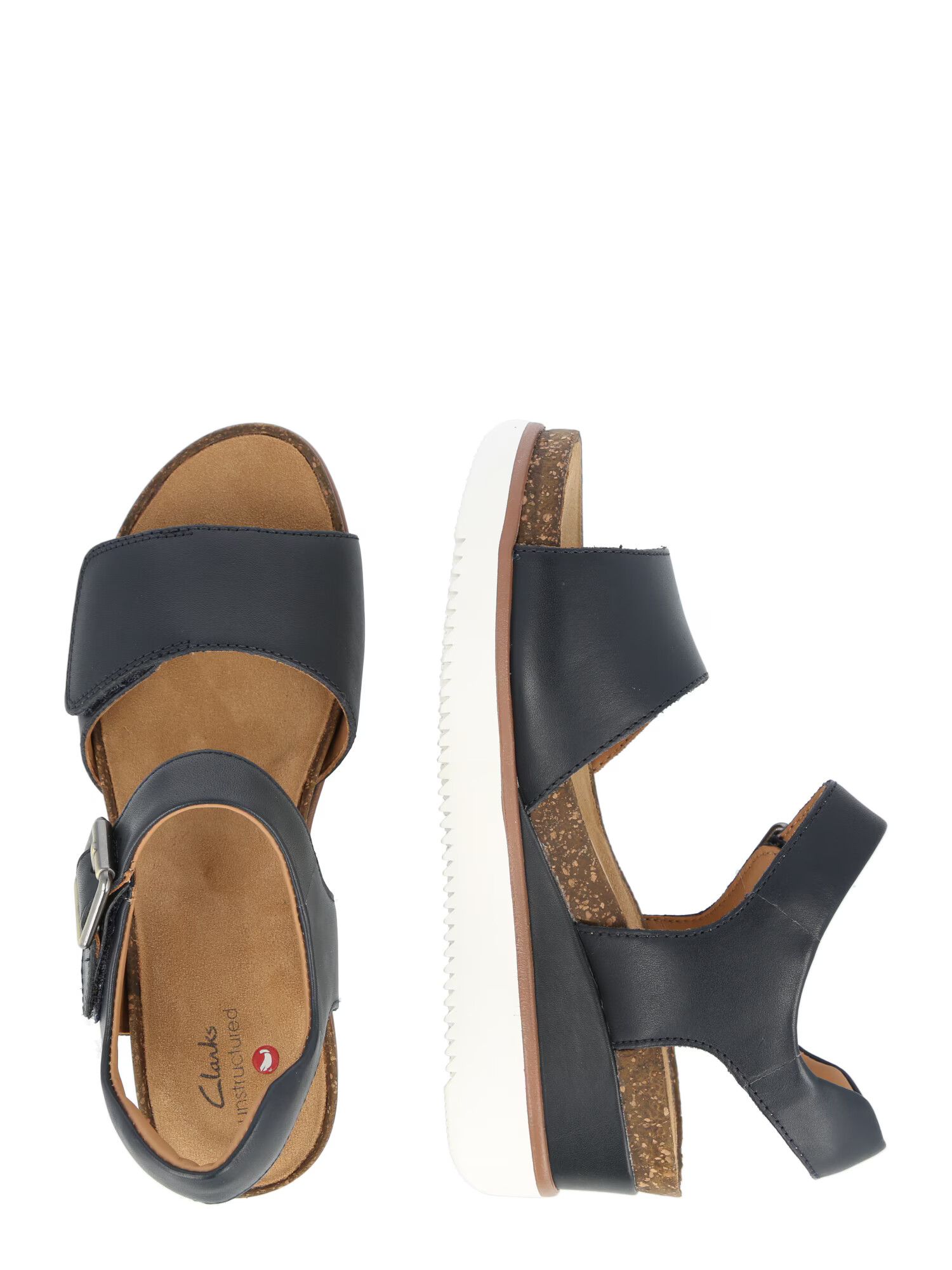 CLARKS Sandále 'Lizby Strap' námornícka modrá - Pepit.sk