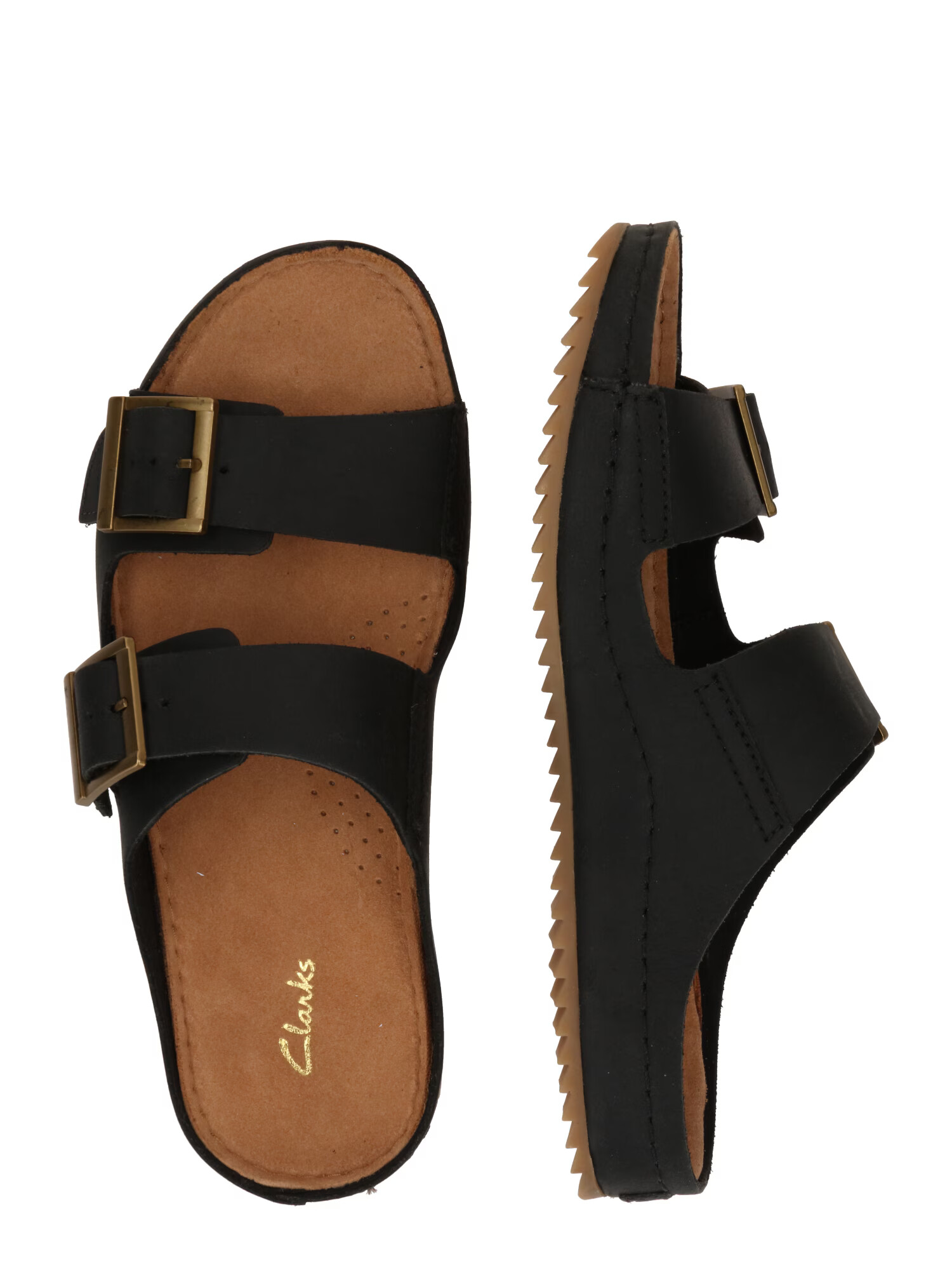 CLARKS Šľapky 'Brookleigh Sun' čierna - Pepit.sk