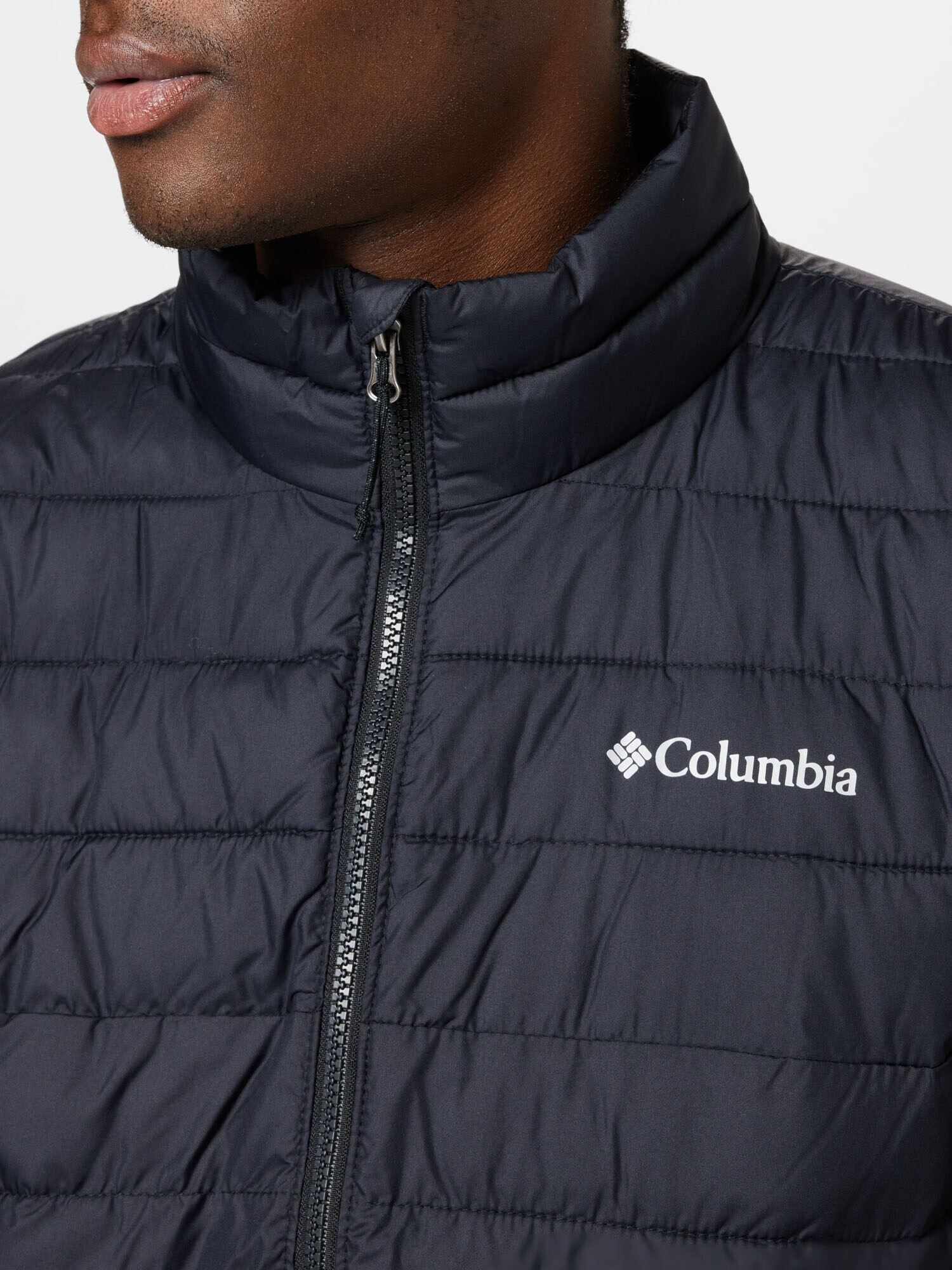 COLUMBIA Outdoorová bunda 'Powder Lite' čierna / biela - Pepit.sk