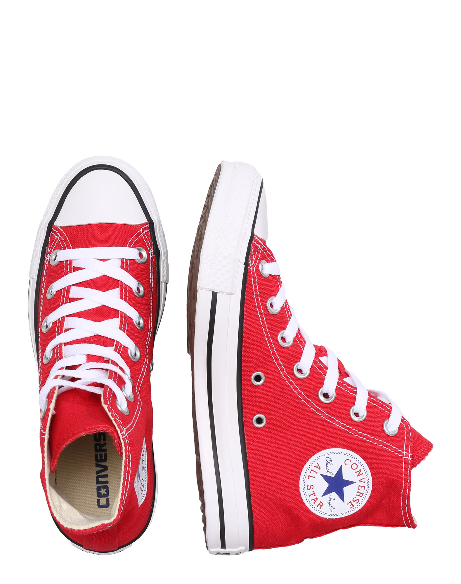 CONVERSE Členkové tenisky 'Chuck Taylor All Star Hi' červená / biela - Pepit.sk