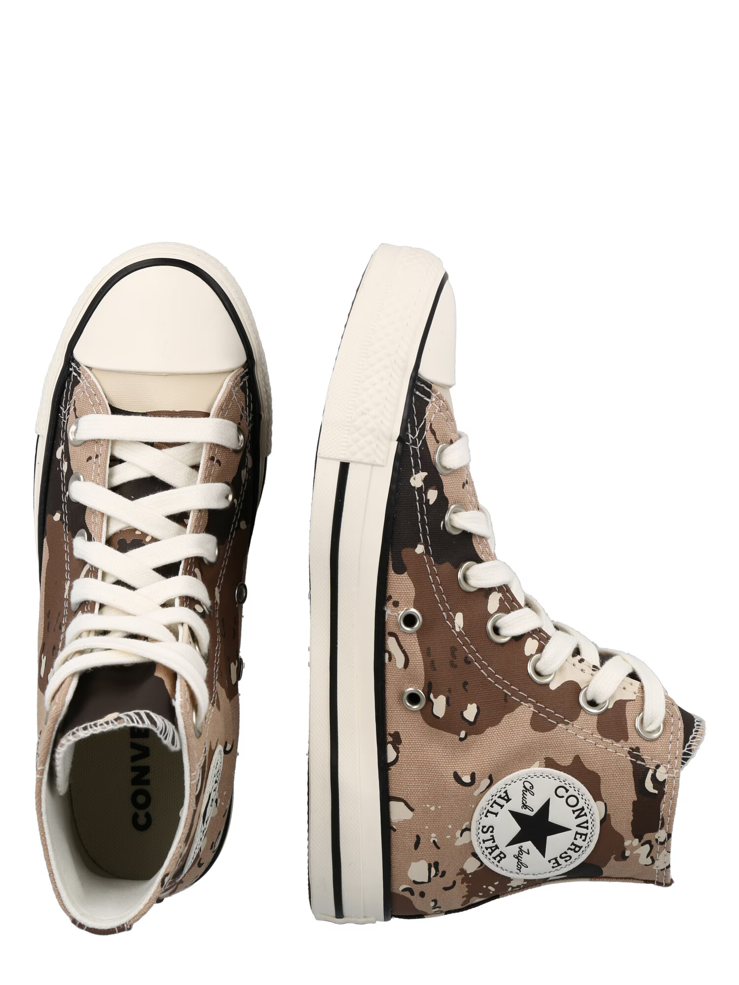 CONVERSE Členkové tenisky 'Chuck Taylor All Star' hnedá / svetlohnedá / tmavohnedá - Pepit.sk