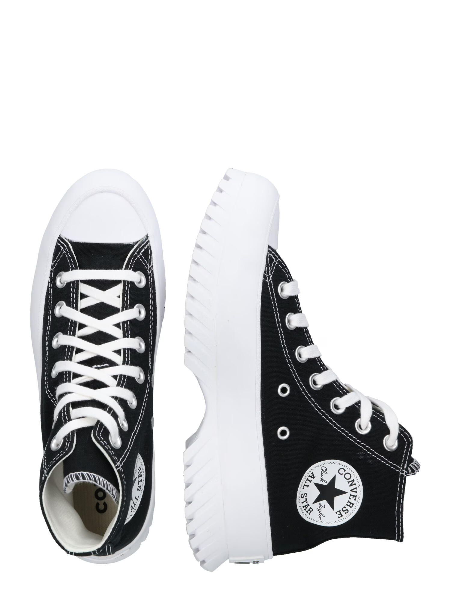 CONVERSE Členkové tenisky 'Chuck Taylor All Star Lugged 2.0' čierna / biela - Pepit.sk