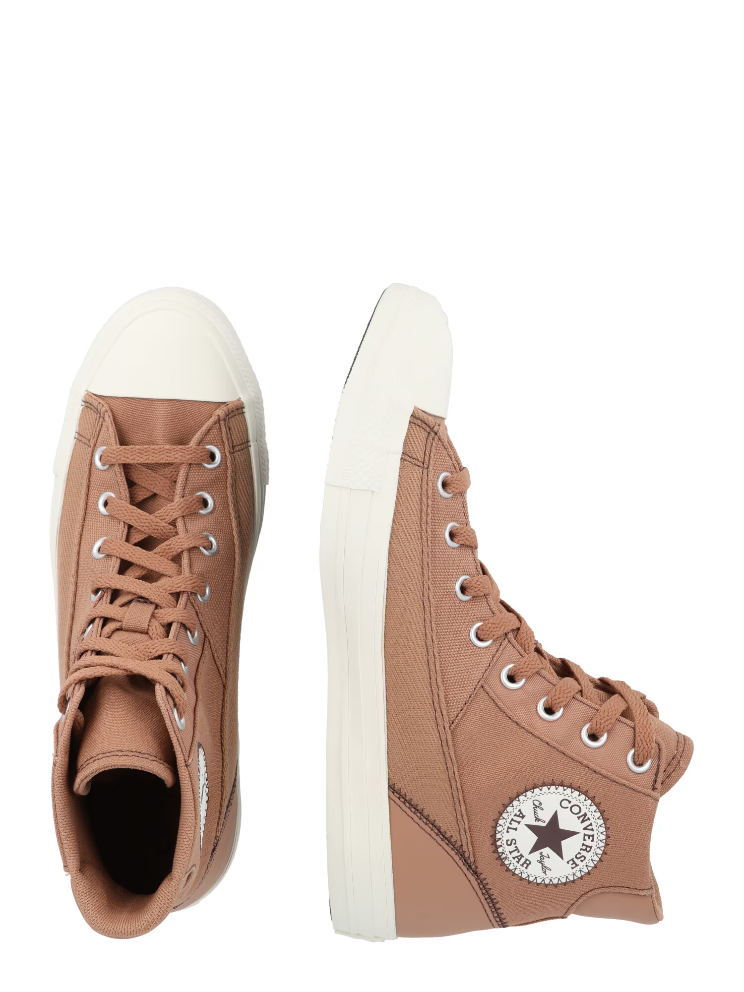 CONVERSE Členkové tenisky 'Chuck Taylor All Star' svetlohnedá / biela - Pepit.sk