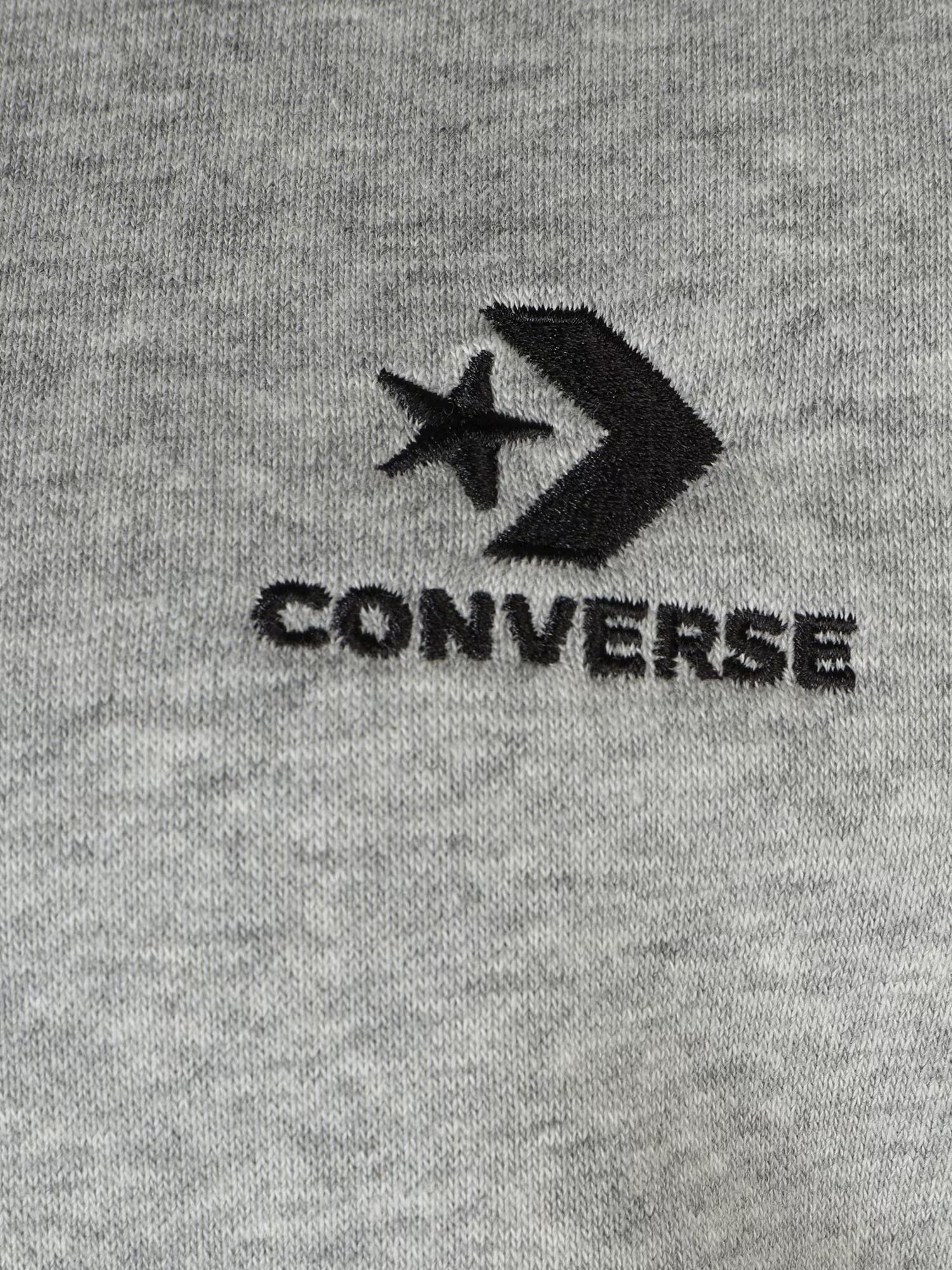 CONVERSE Mikina sivá melírovaná / čierna - Pepit.sk