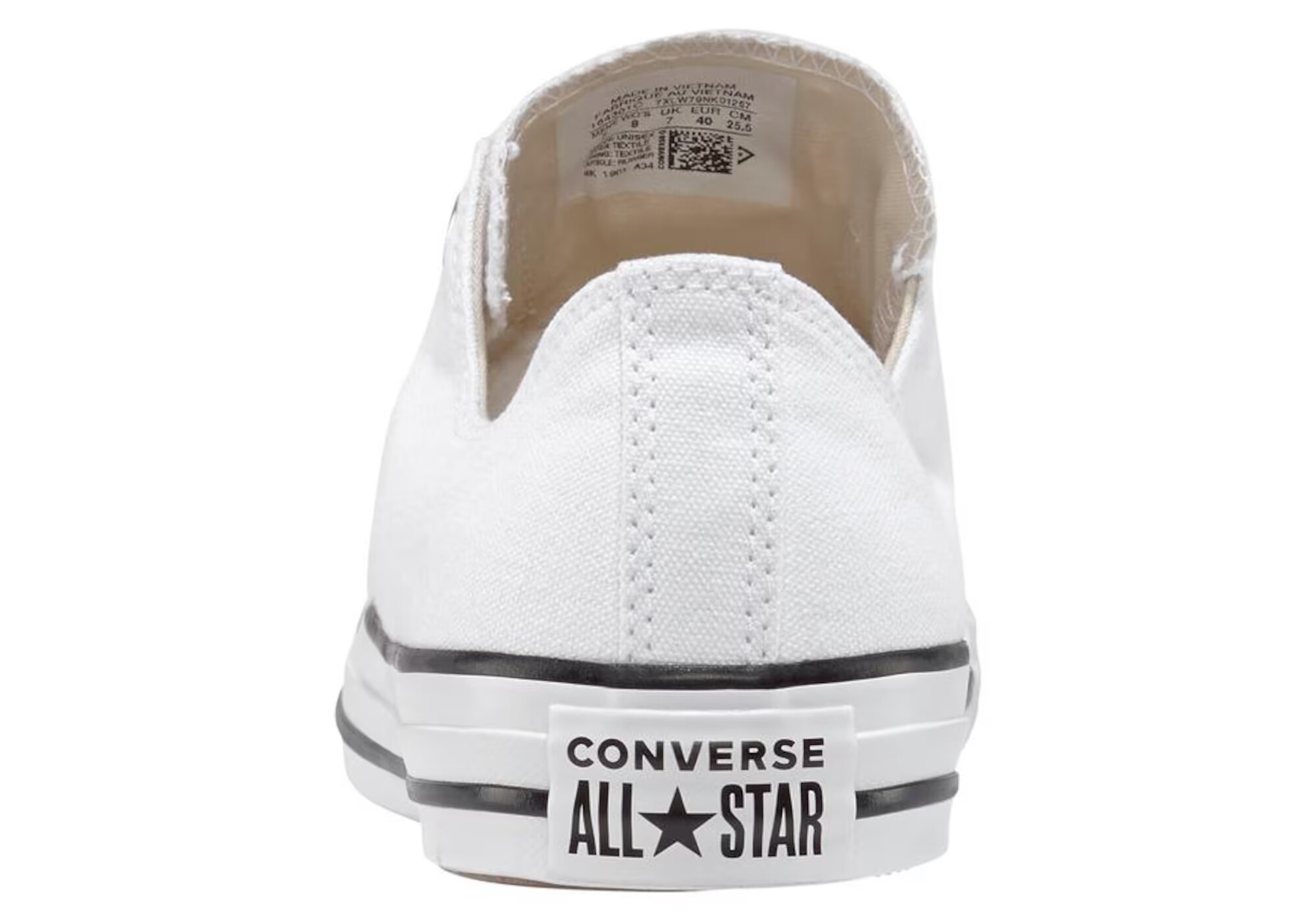 CONVERSE Nízke tenisky 'Chuck Taylor All Star' čierna / biela - Pepit.sk