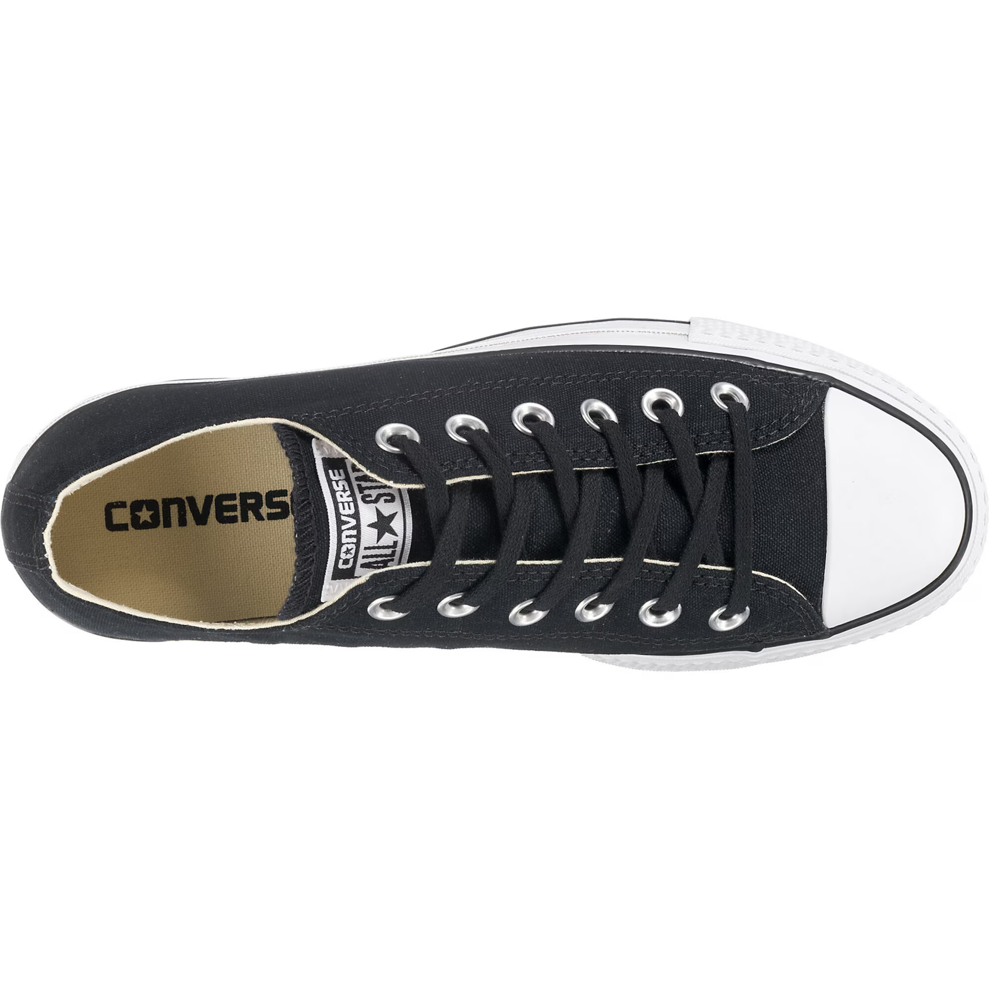 CONVERSE Nízke tenisky 'CHUCK TAYLOR ALL STAR' čierna / biela - Pepit.sk