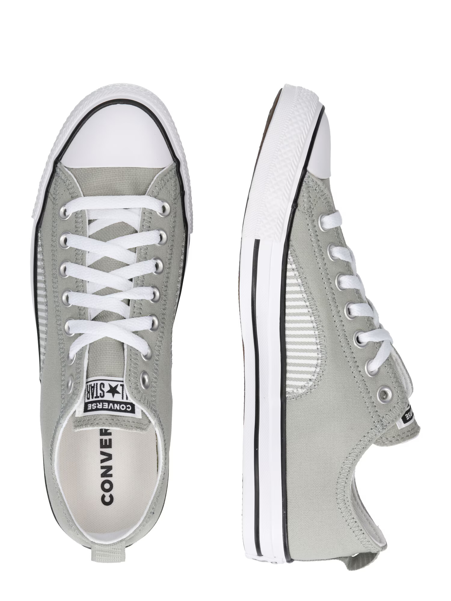 CONVERSE Nízke tenisky 'Chuck Taylor All Star' dymovo šedá / biela - Pepit.sk