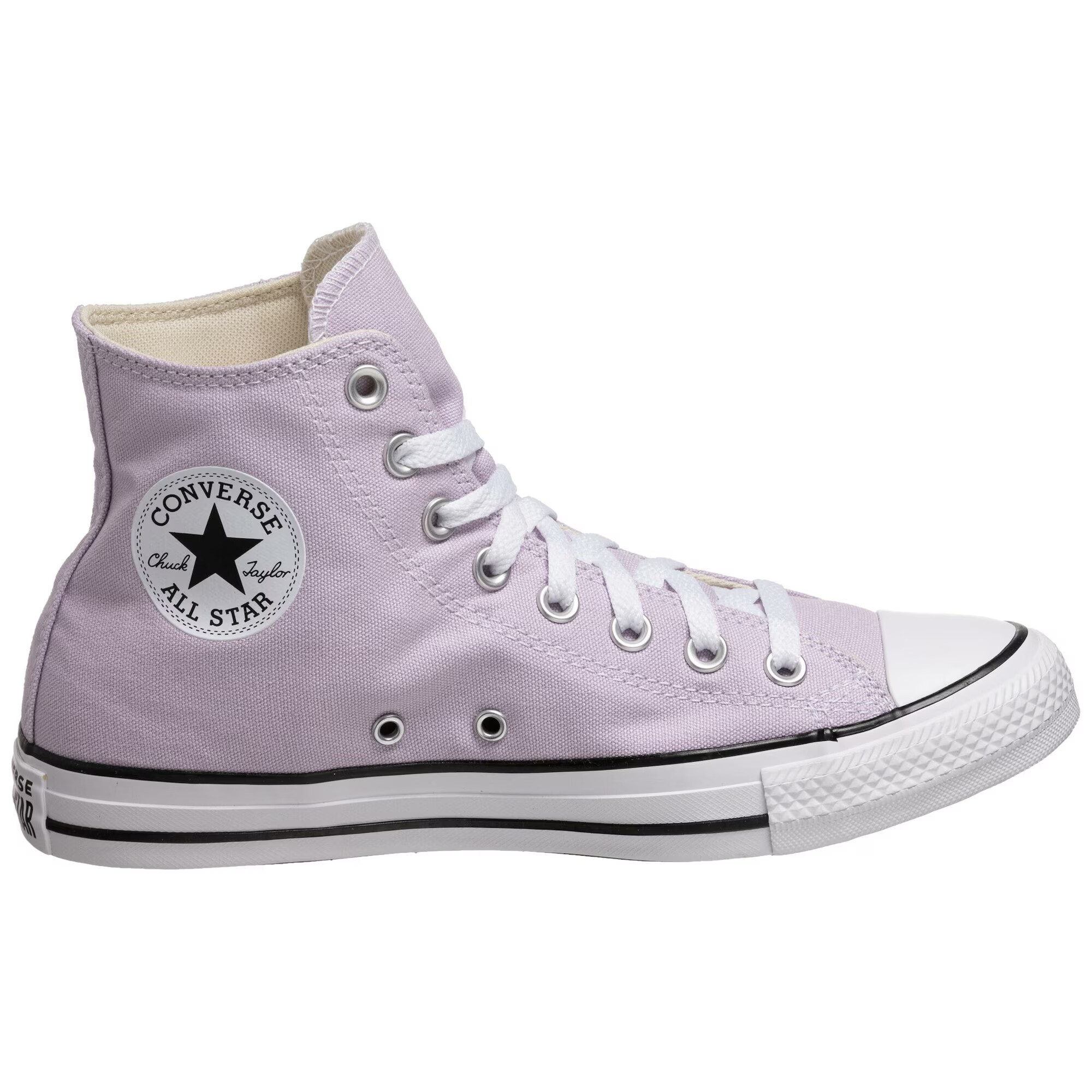 CONVERSE Členkové tenisky 'Chuck Taylor All Star' pastelovo fialová / čierna / biela - Pepit.sk