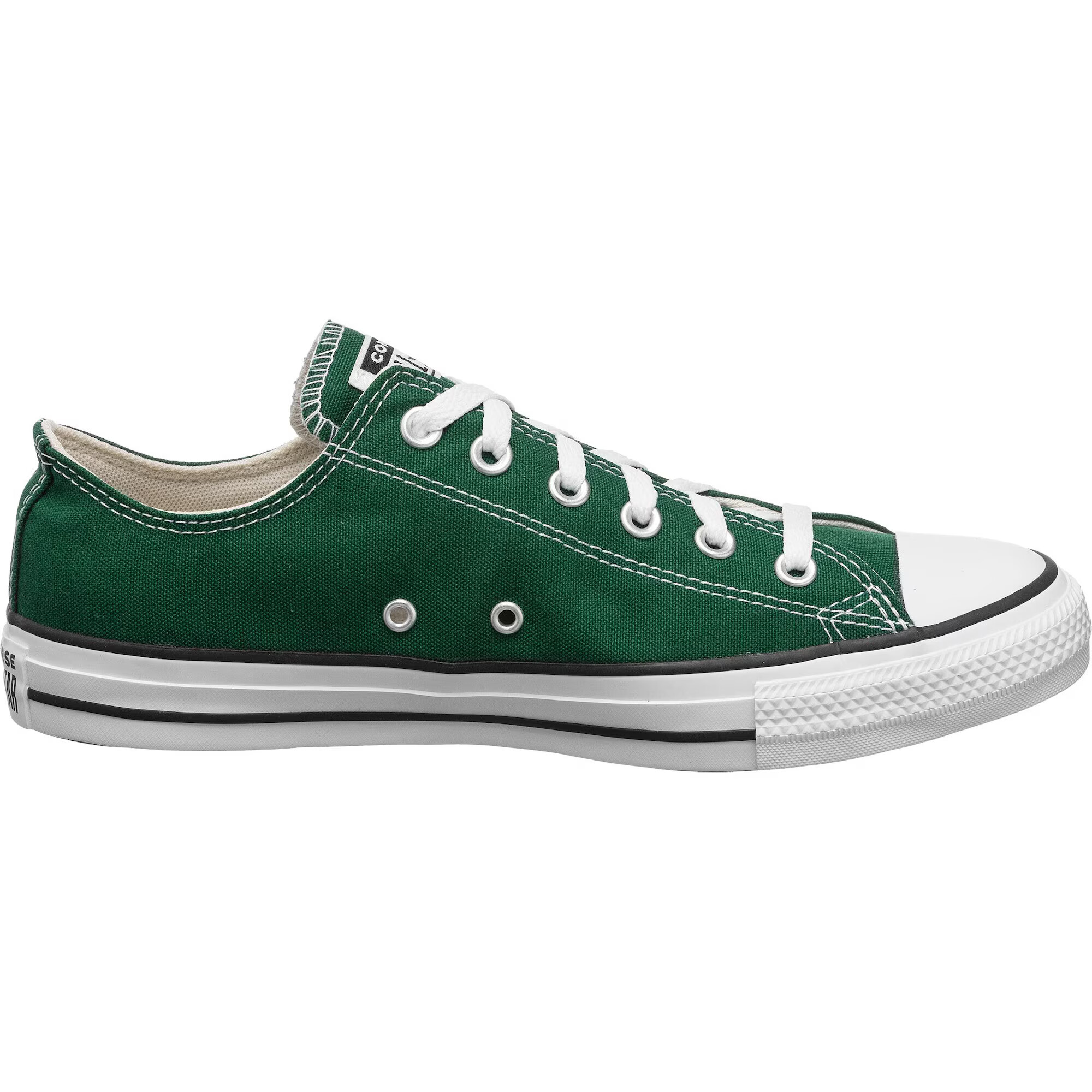 CONVERSE Nízke tenisky 'Chuck Taylor All Star' zelená / čierna / biela - Pepit.sk