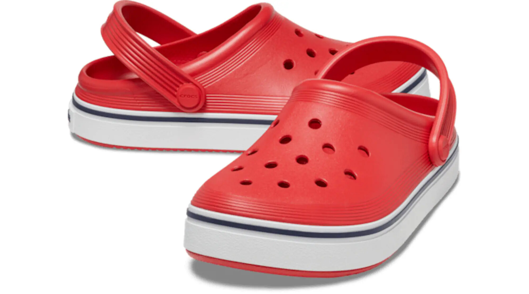 Crocs Otvorená obuv ohnivo červená - Pepit.sk