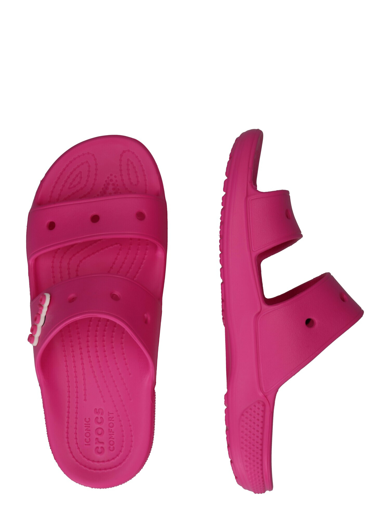 Crocs Šľapky fuksia - Pepit.sk