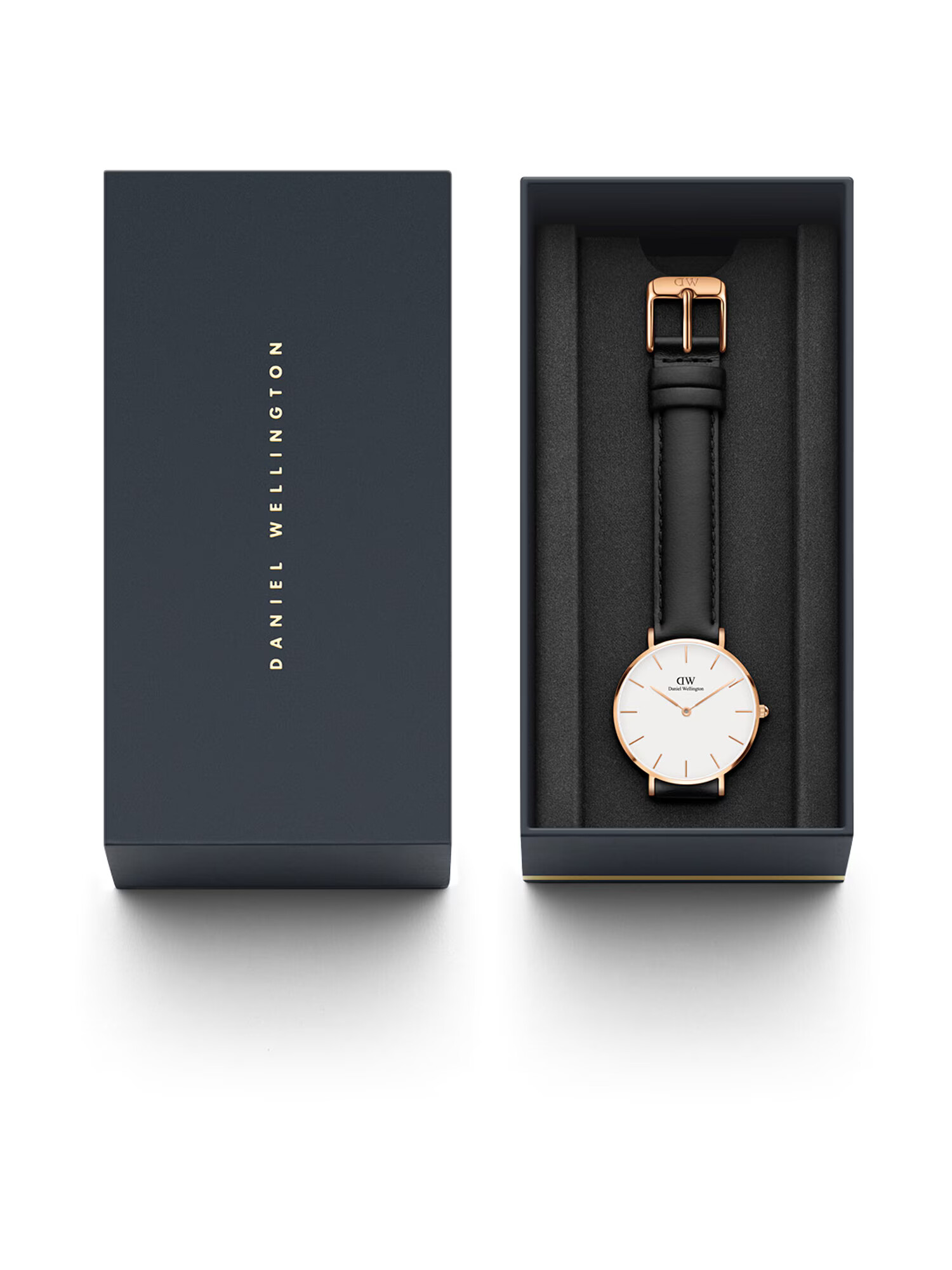 Daniel Wellington Analógové hodinky 'Classic Petite Sheffield DW00100174' zlatá / čierna / biela - Pepit.sk